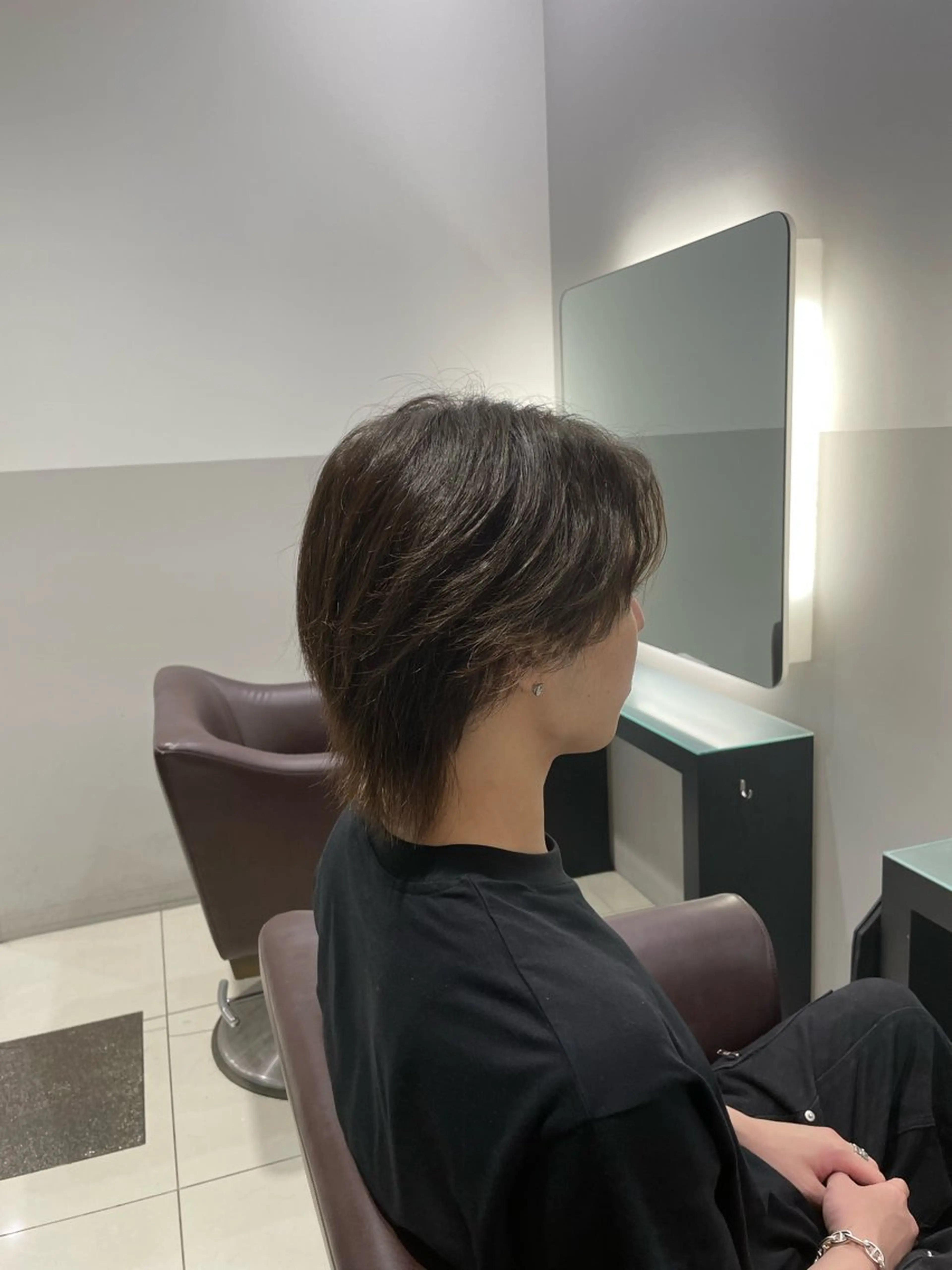 メンズ メンズパーマ カット パーマ 目崎 丞のヘアスタイル