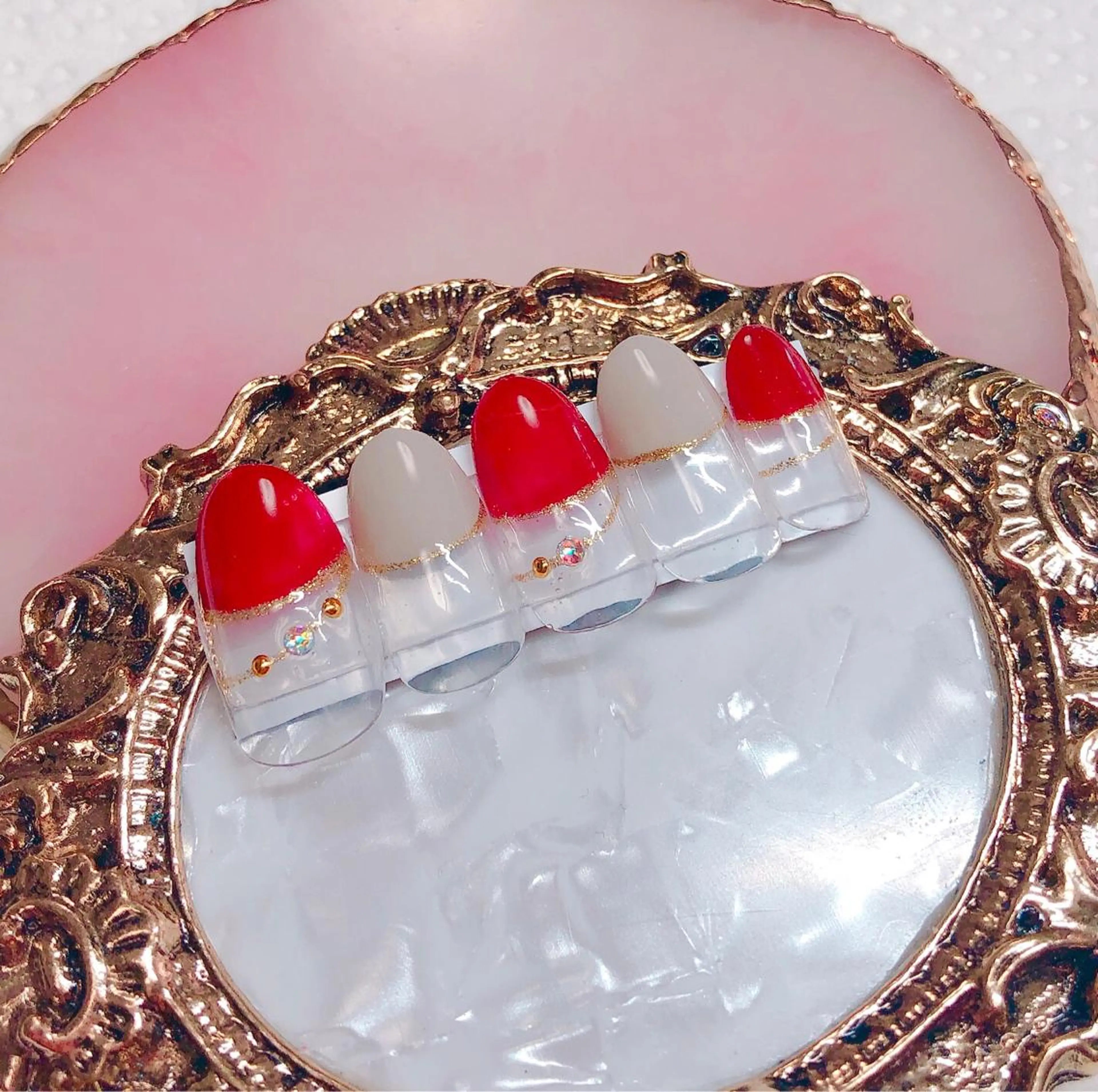 ネイル ハンドネイル CROWN プライベートサロンのネイルデザイン