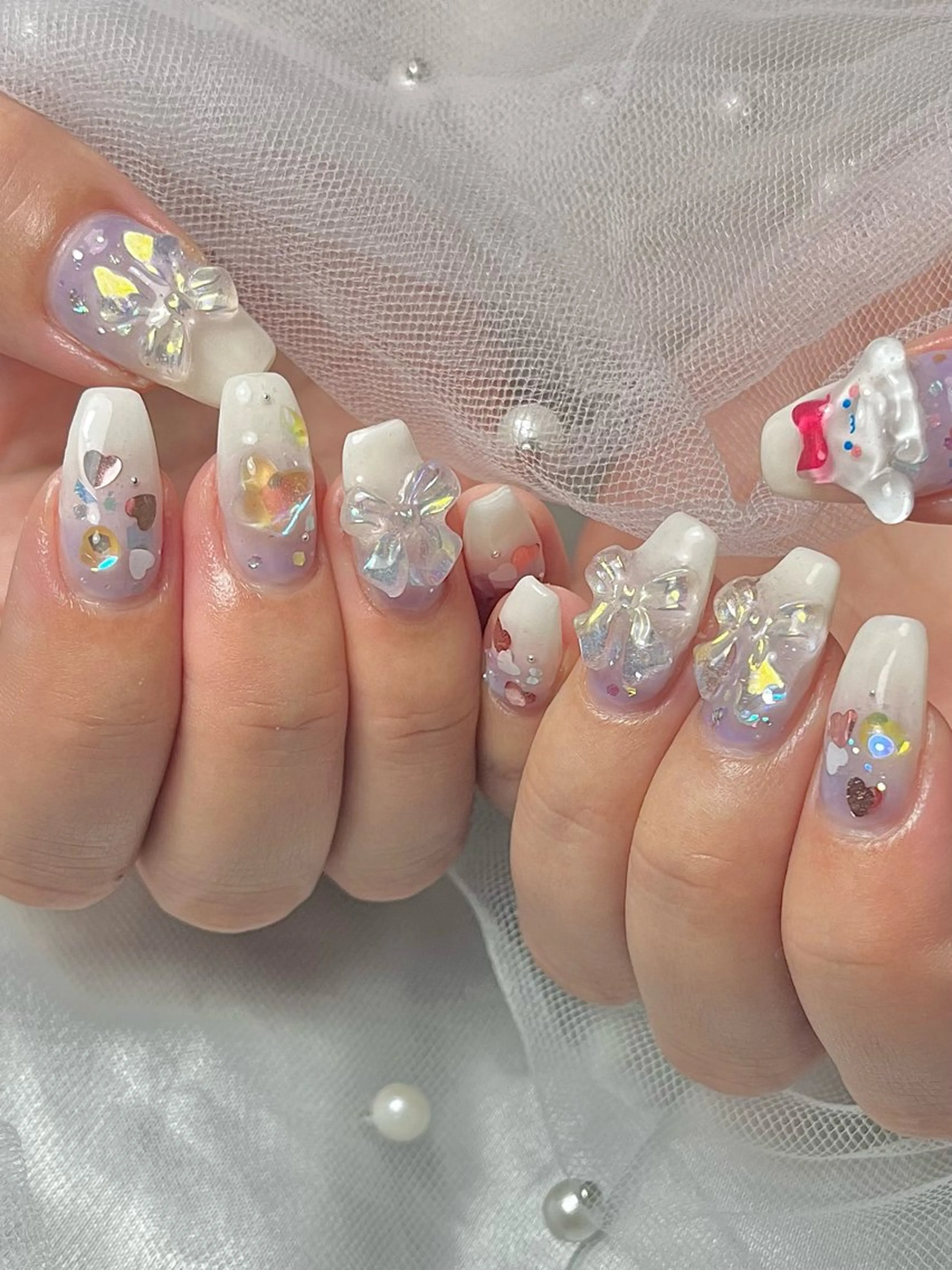 ネイル ハンドネイル フットネイル Nailsalon Fave/Rinaのネイルデザイン
