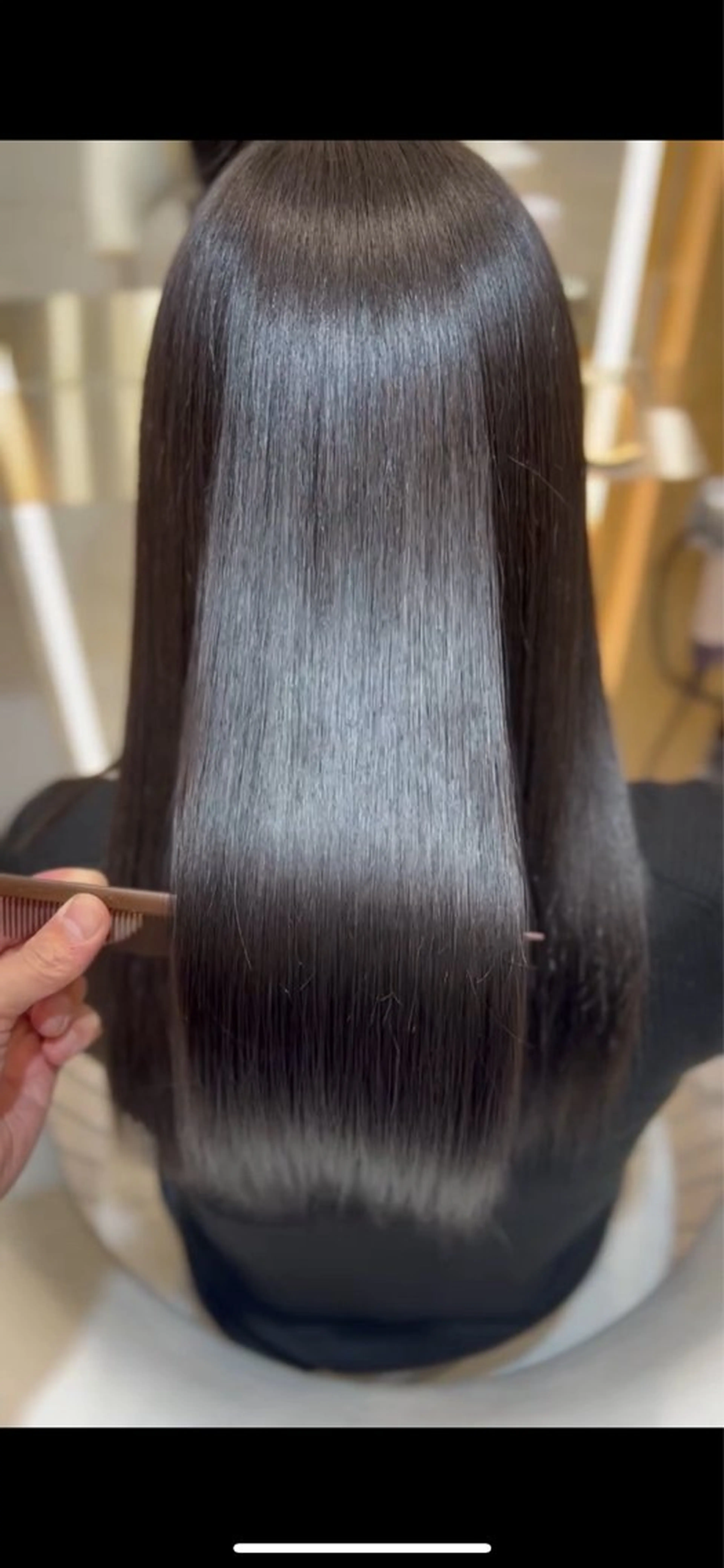 ロング トリートメント 加賀 千聖 /soigneのヘアスタイル