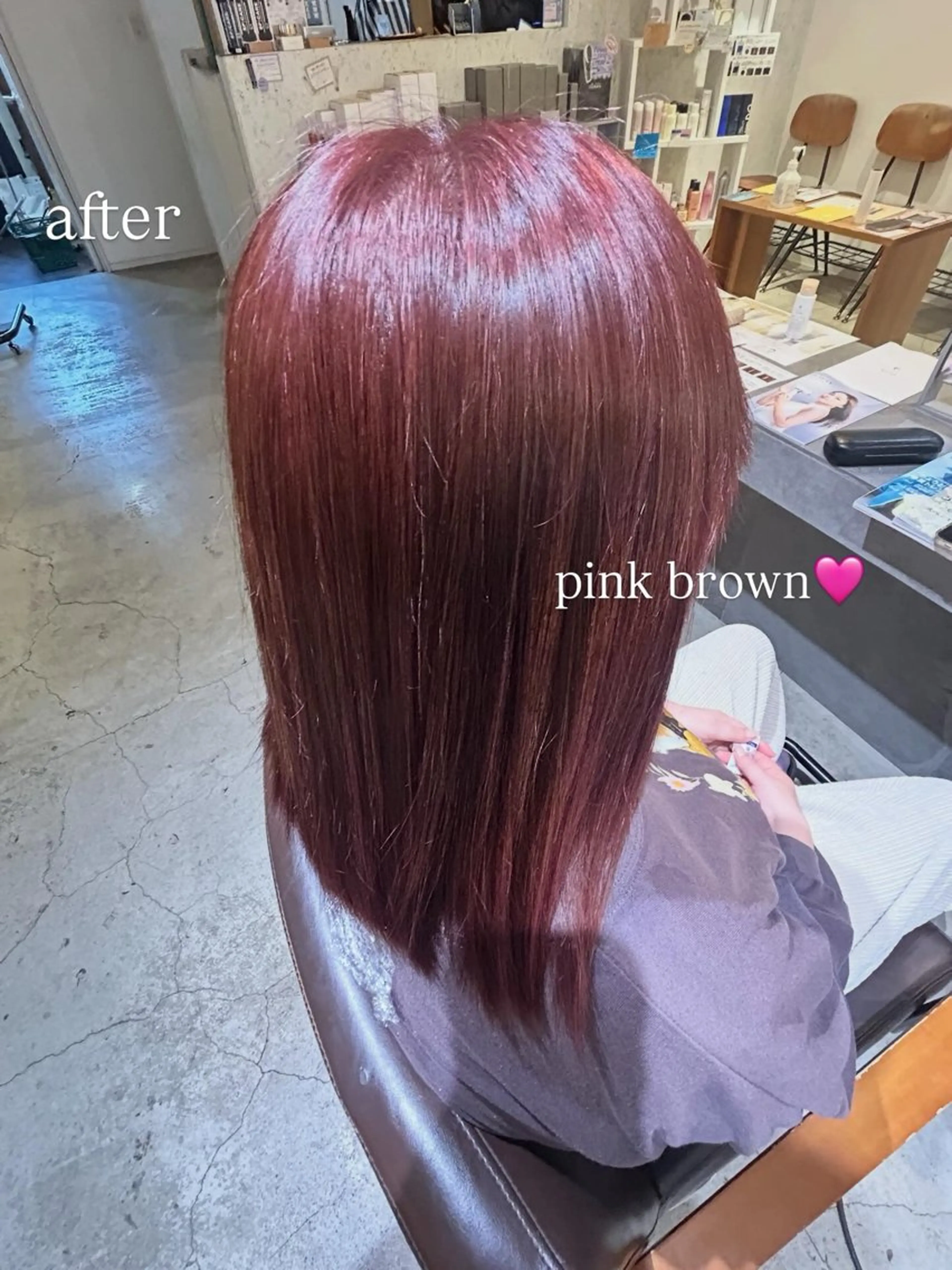 カラー 渕 克嘉のヘアスタイル