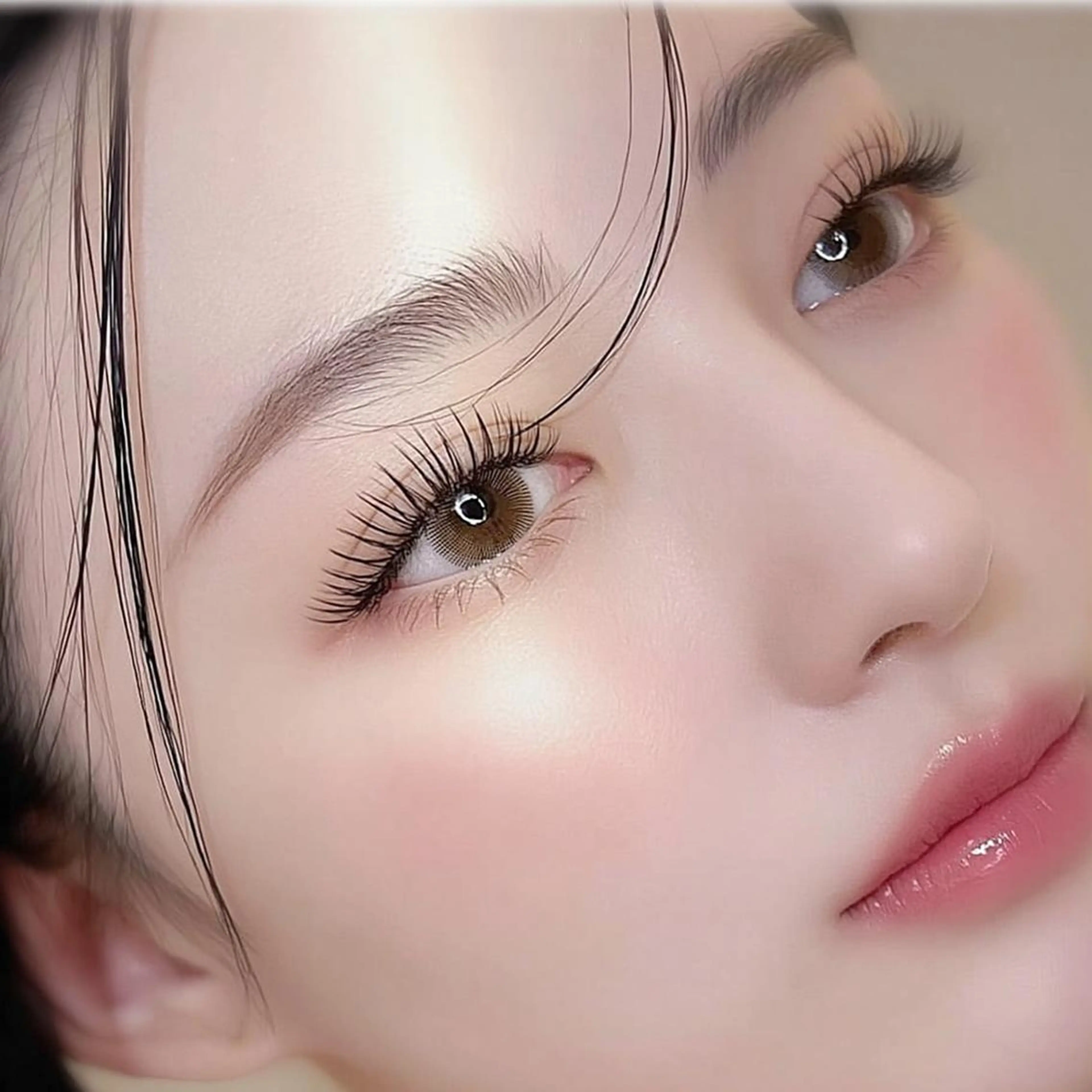 マツエク・マツパ パリジェンヌラッシュリフト まつげパーマ 一重×まつ毛パーマ マツエク 韓国風/束間マツエク /京橋SUZU🖤のマツエク・マツパデザイン