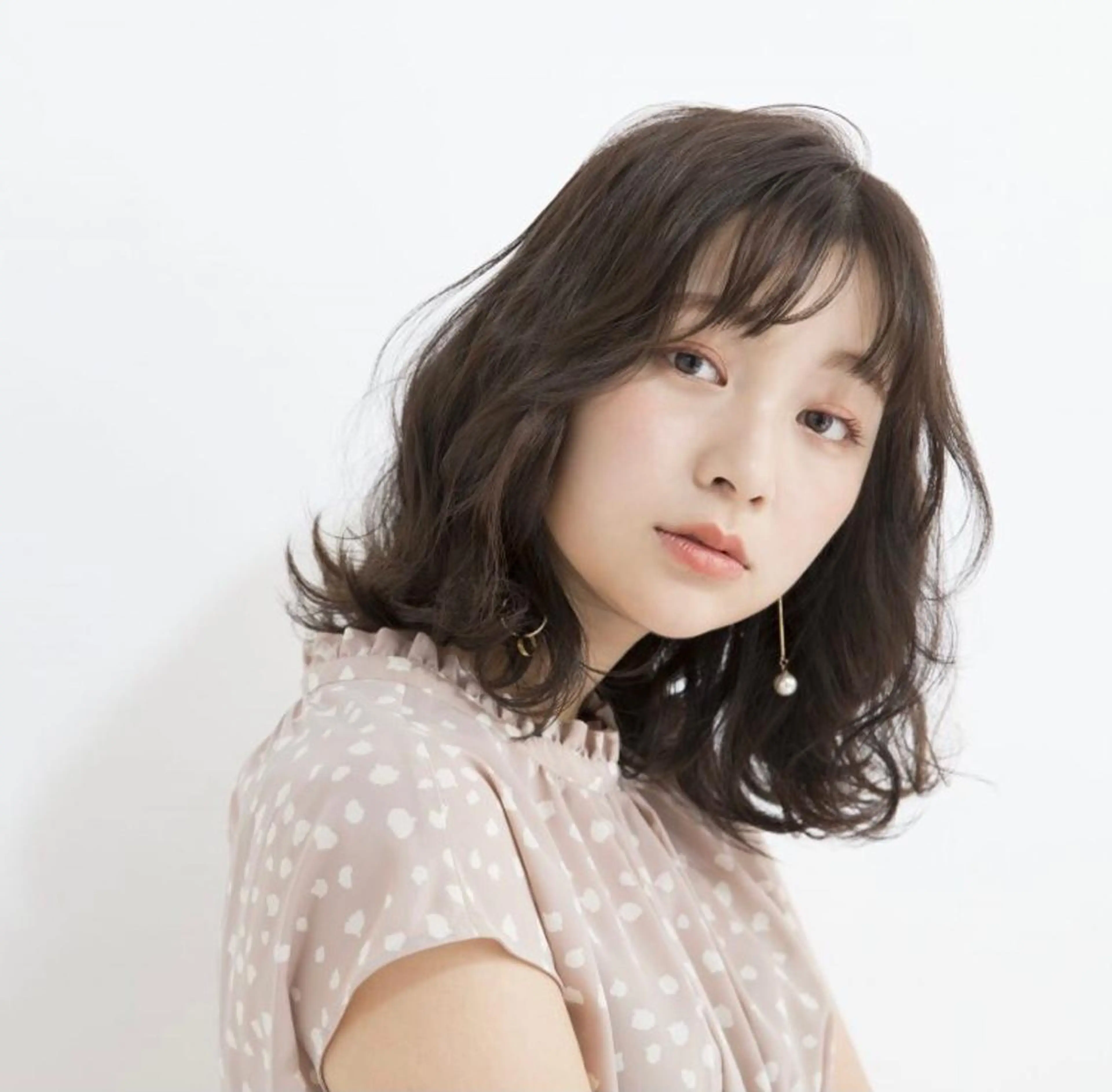 ミディアム カット パーマ トリートメント ✨Less髪質改善✨ シバタのヘアスタイル