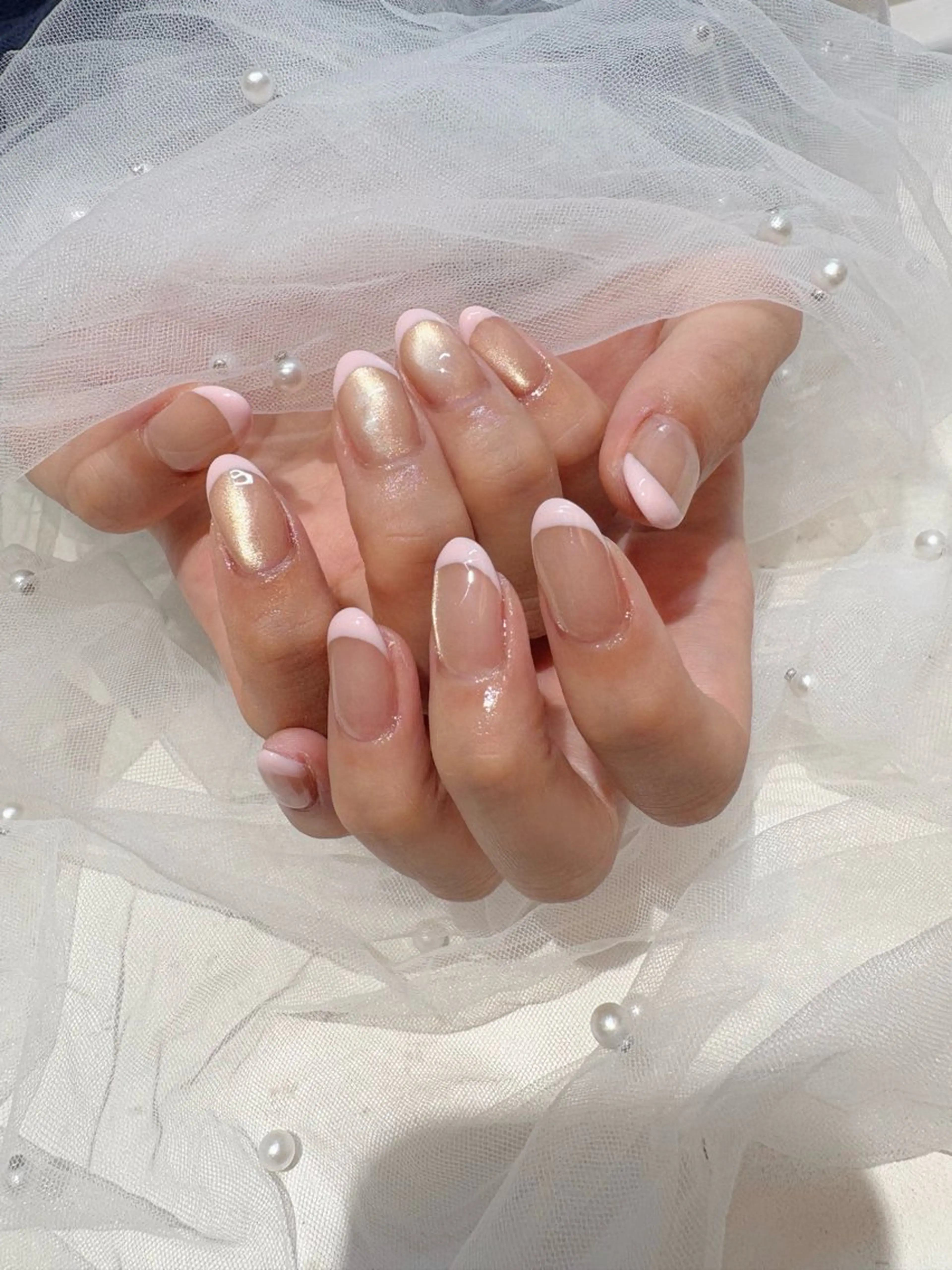 ネイル ハンドネイル マグネット/心斎橋 LoLo.カレラのネイルデザイン