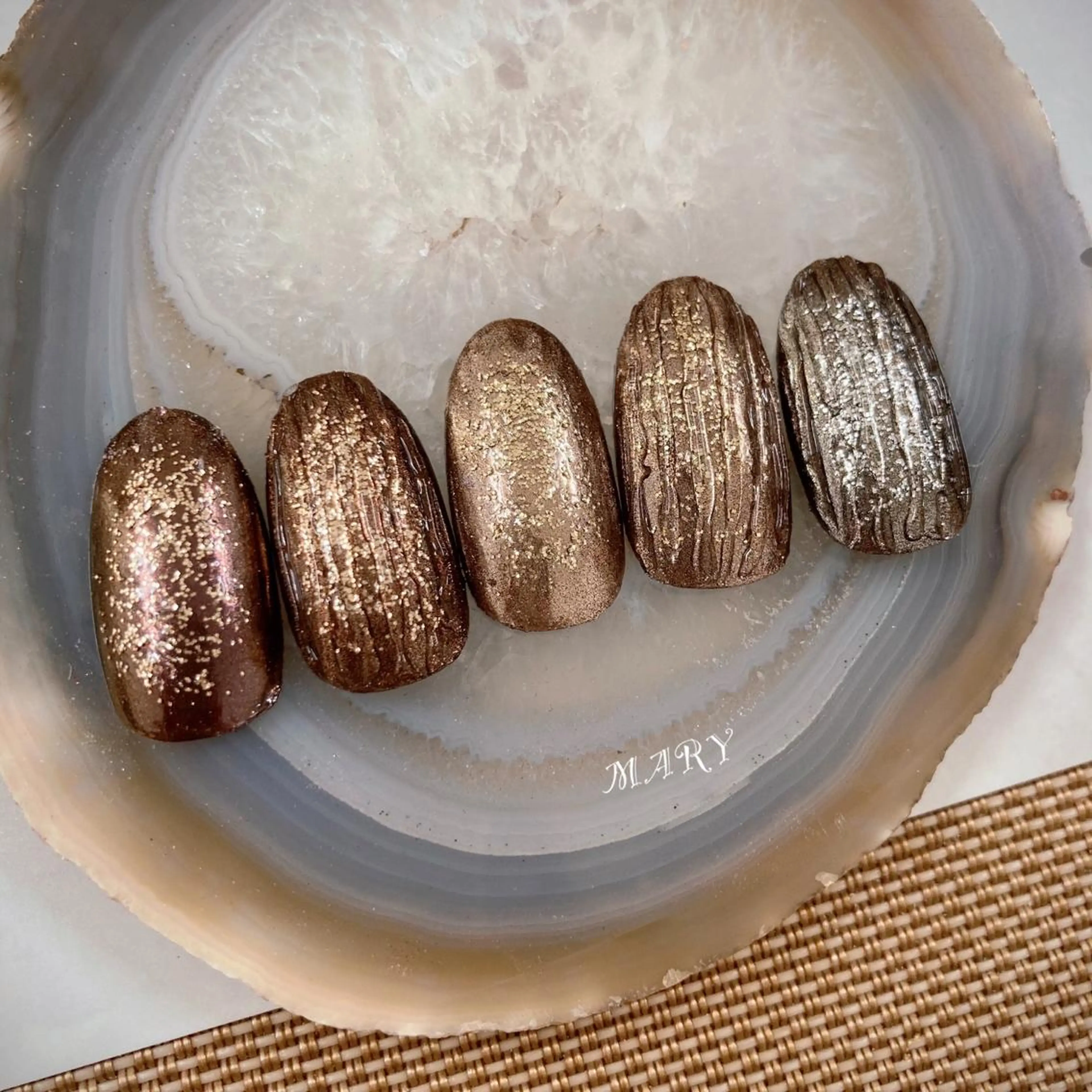 ネイル キラキラネイル Mary nail .narumiのネイルデザイン