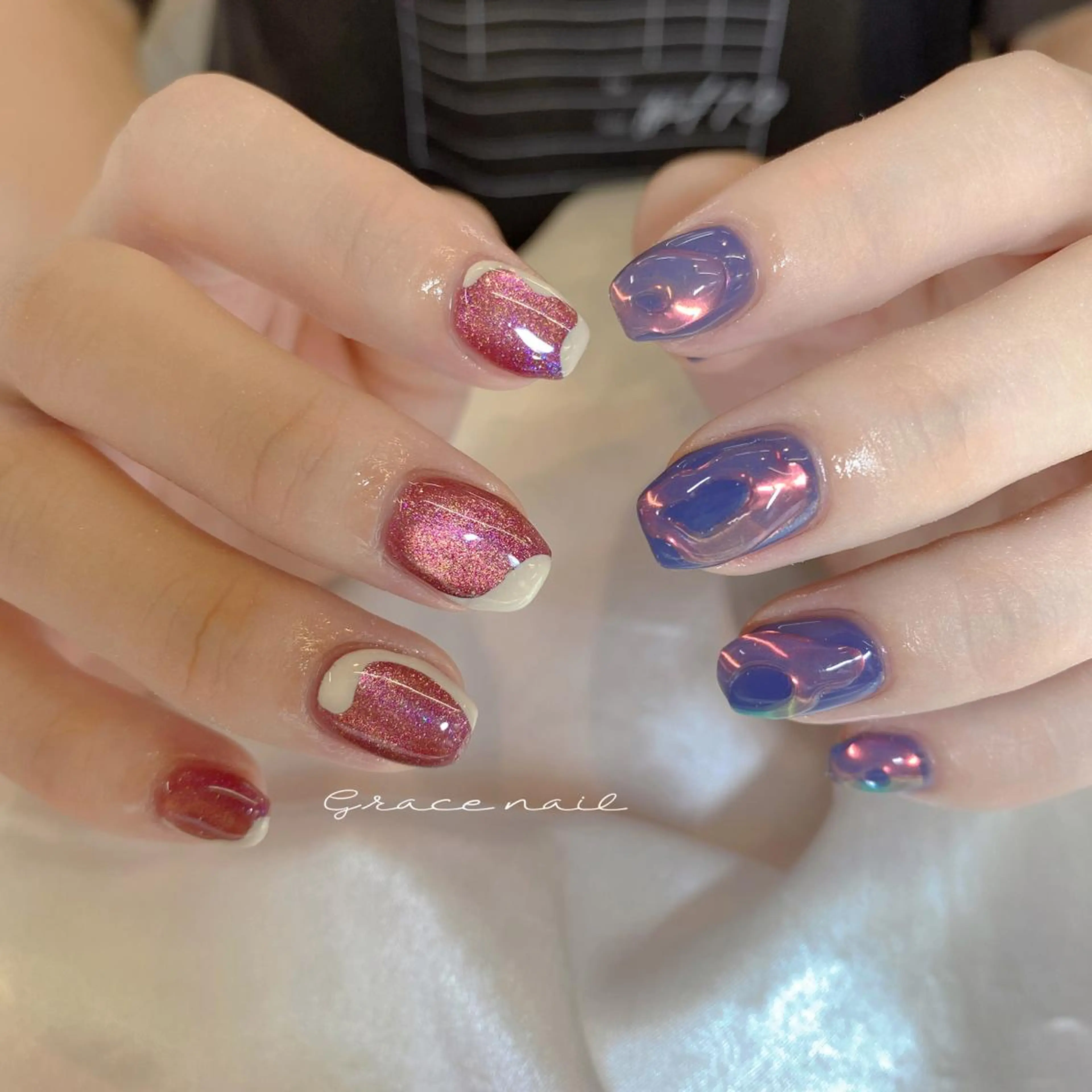 ネイル ハンドネイル ☆*｡Grace Nail｡*☆のネイルデザイン