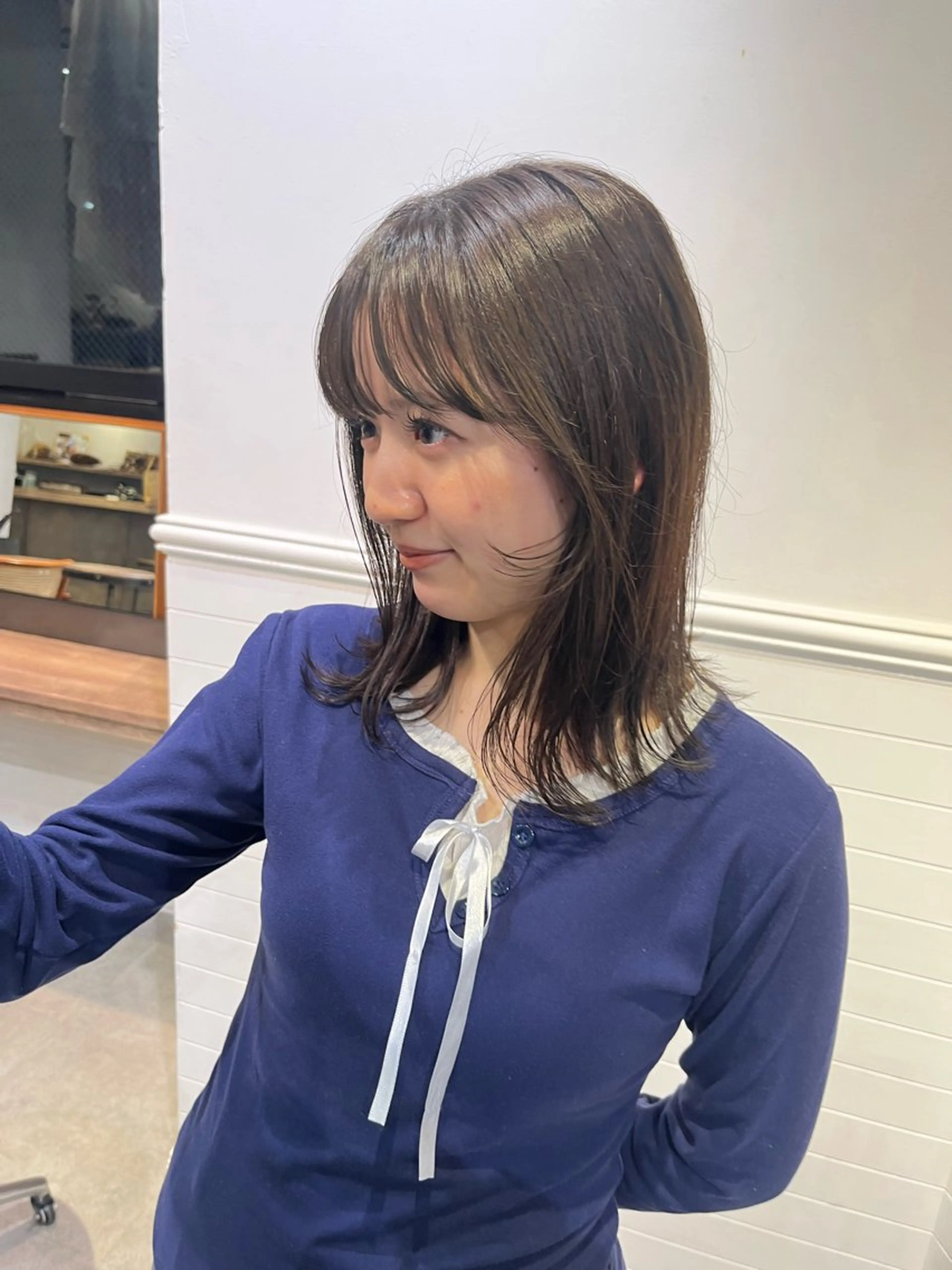 ミディアム 無料カットモデル募集 ／ueno aiのヘアスタイル