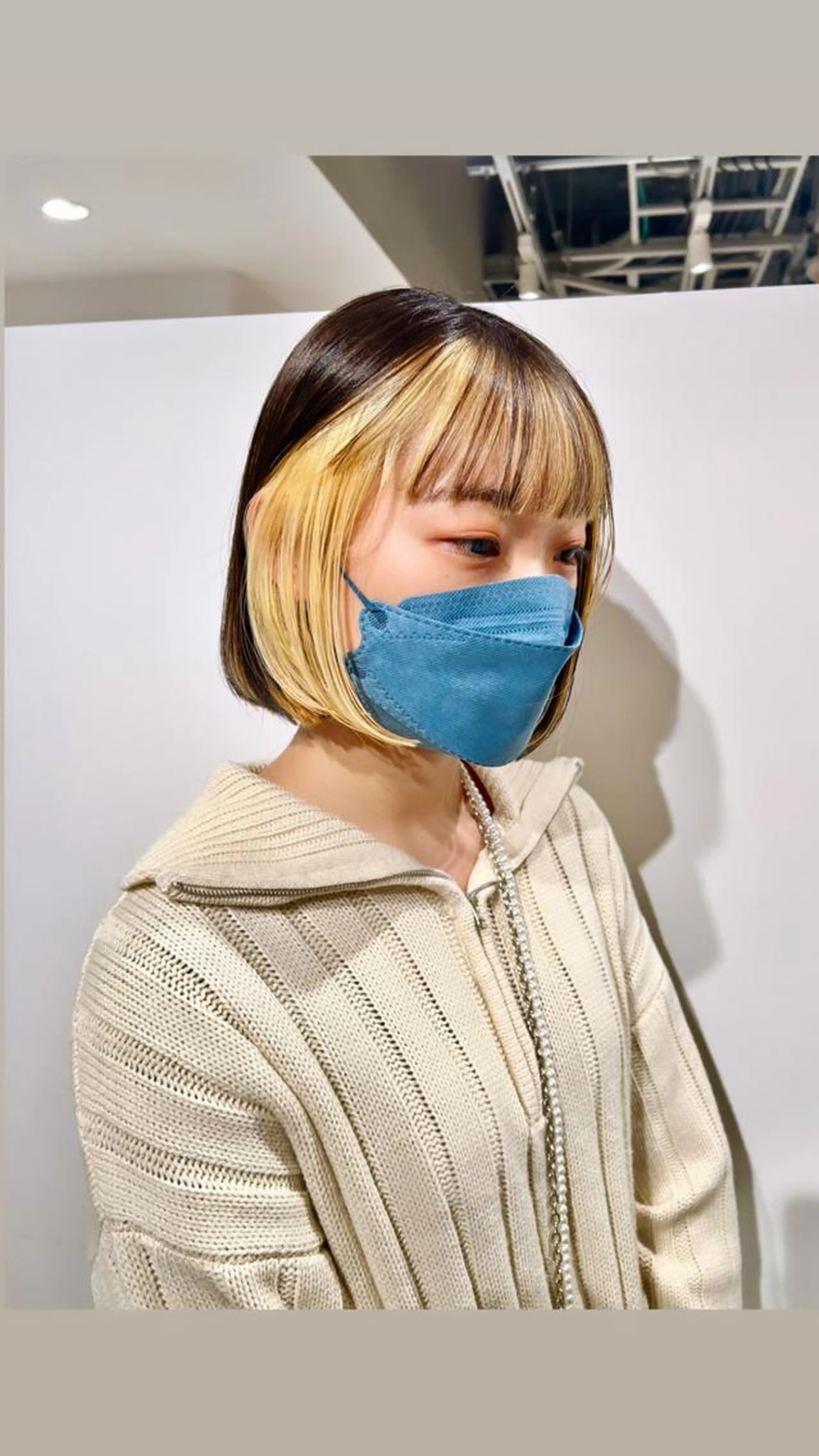 ブリーチ込み💫インナーカラー🐥🐥➕2stepトリートメント☘️+カットの写真