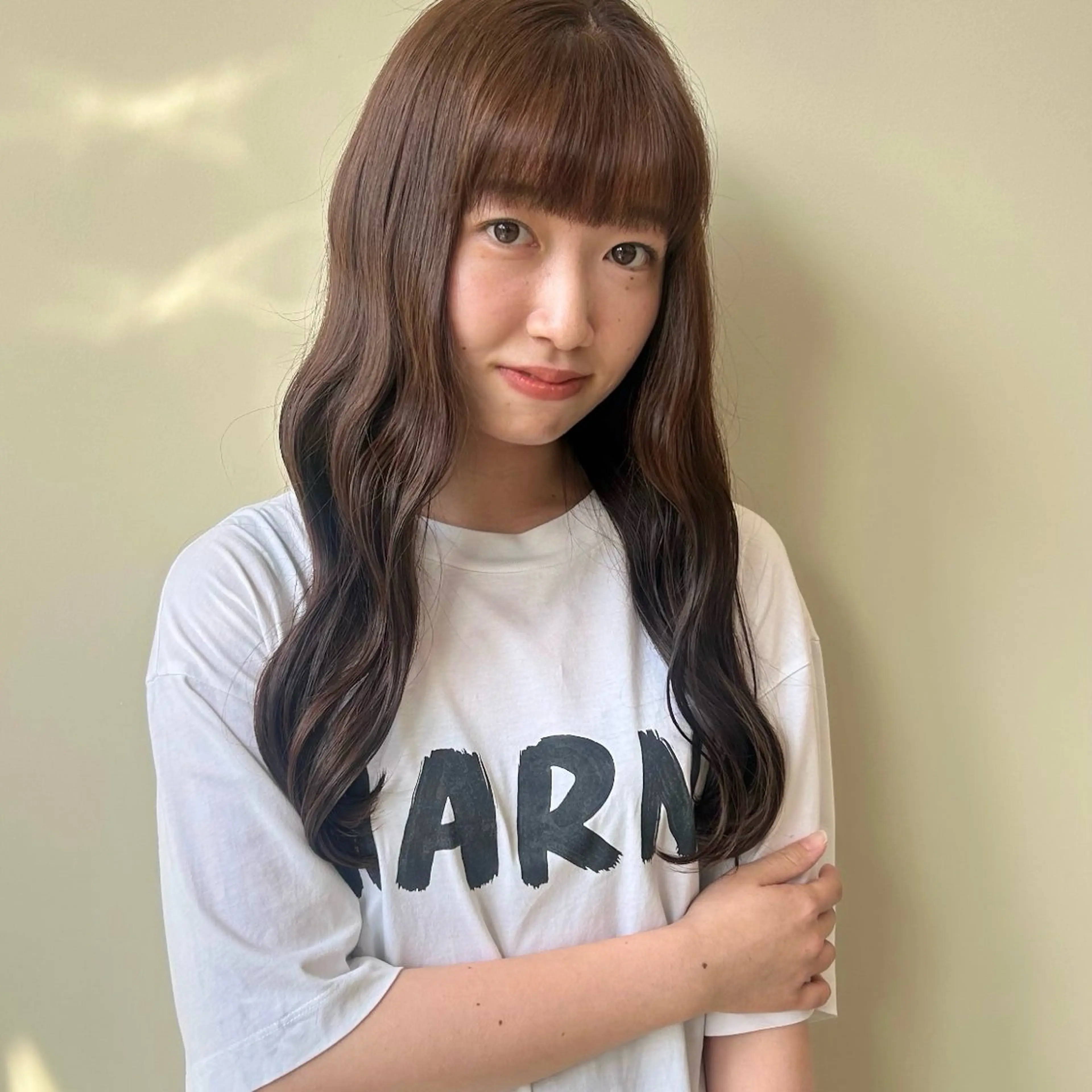 ロング カラー ヘアカラー トリートメント hana/艶髪 /透明感カラー🪞のヘアスタイル