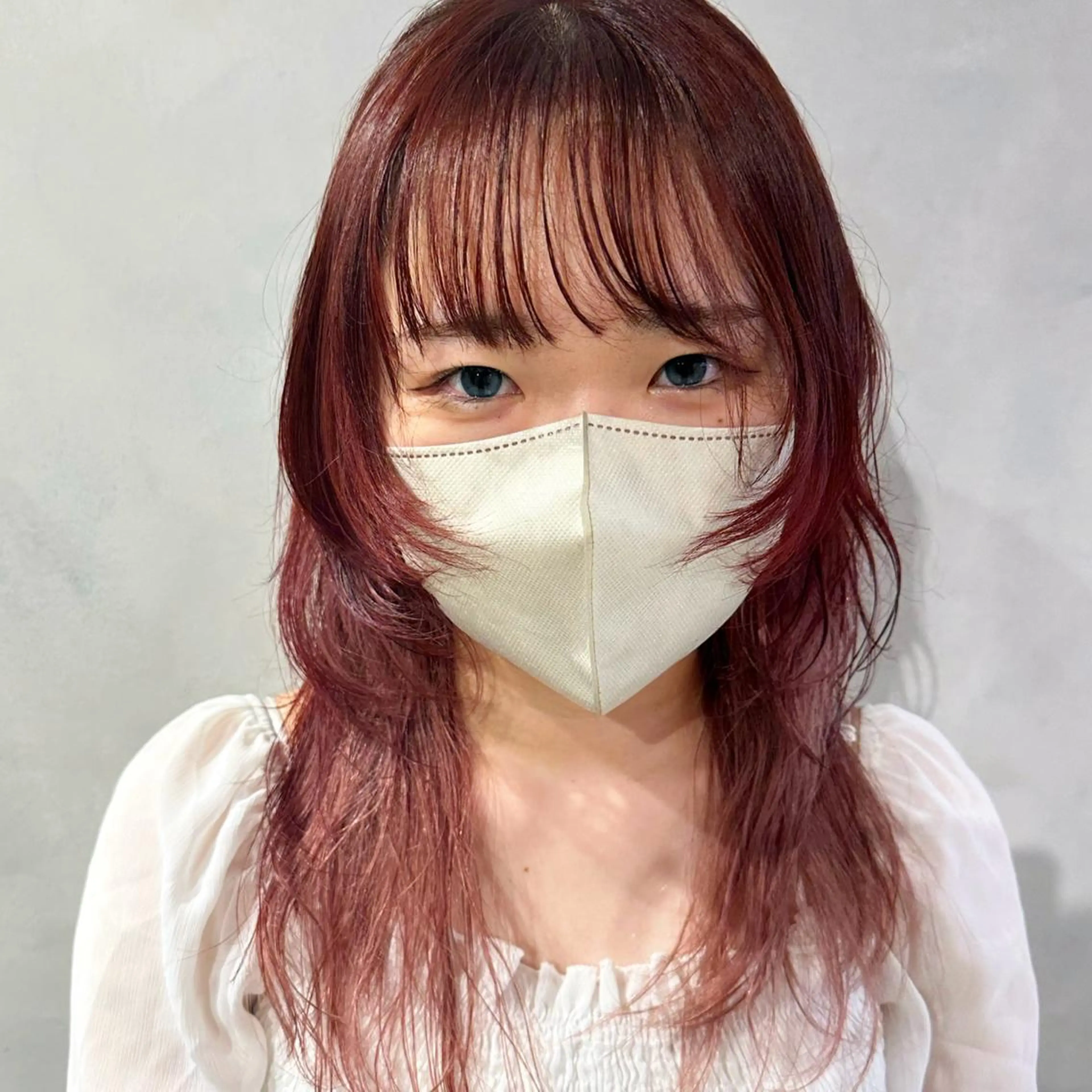 セミロング カラー カット ヘアカラー トリートメント デザインカラー/パー マ🦖外岡咲希🦖のヘアスタイル