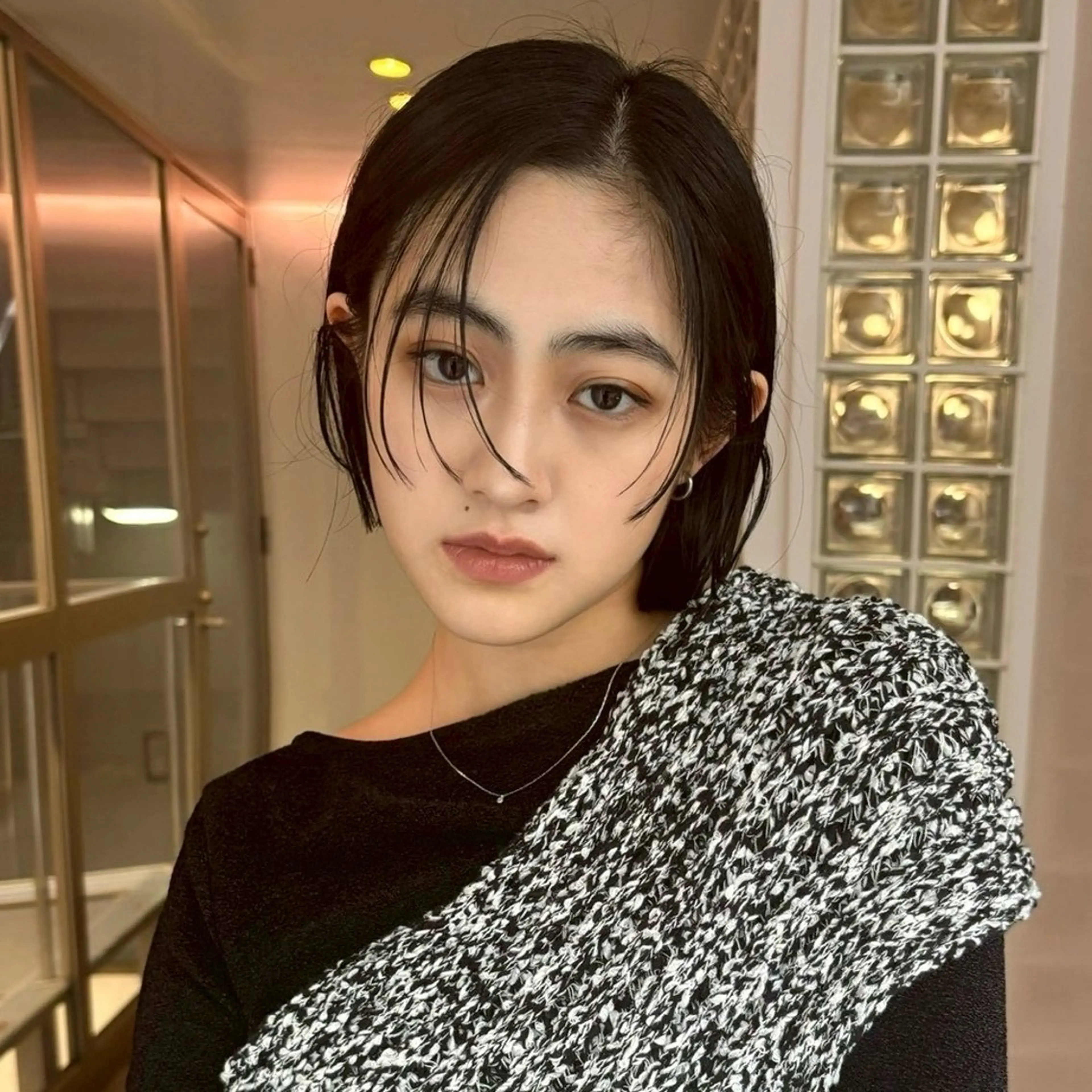 セミロング カラー カット ヘアカラー 銀座/髪質改善カラー /ボブ/本田 聖のヘアスタイル