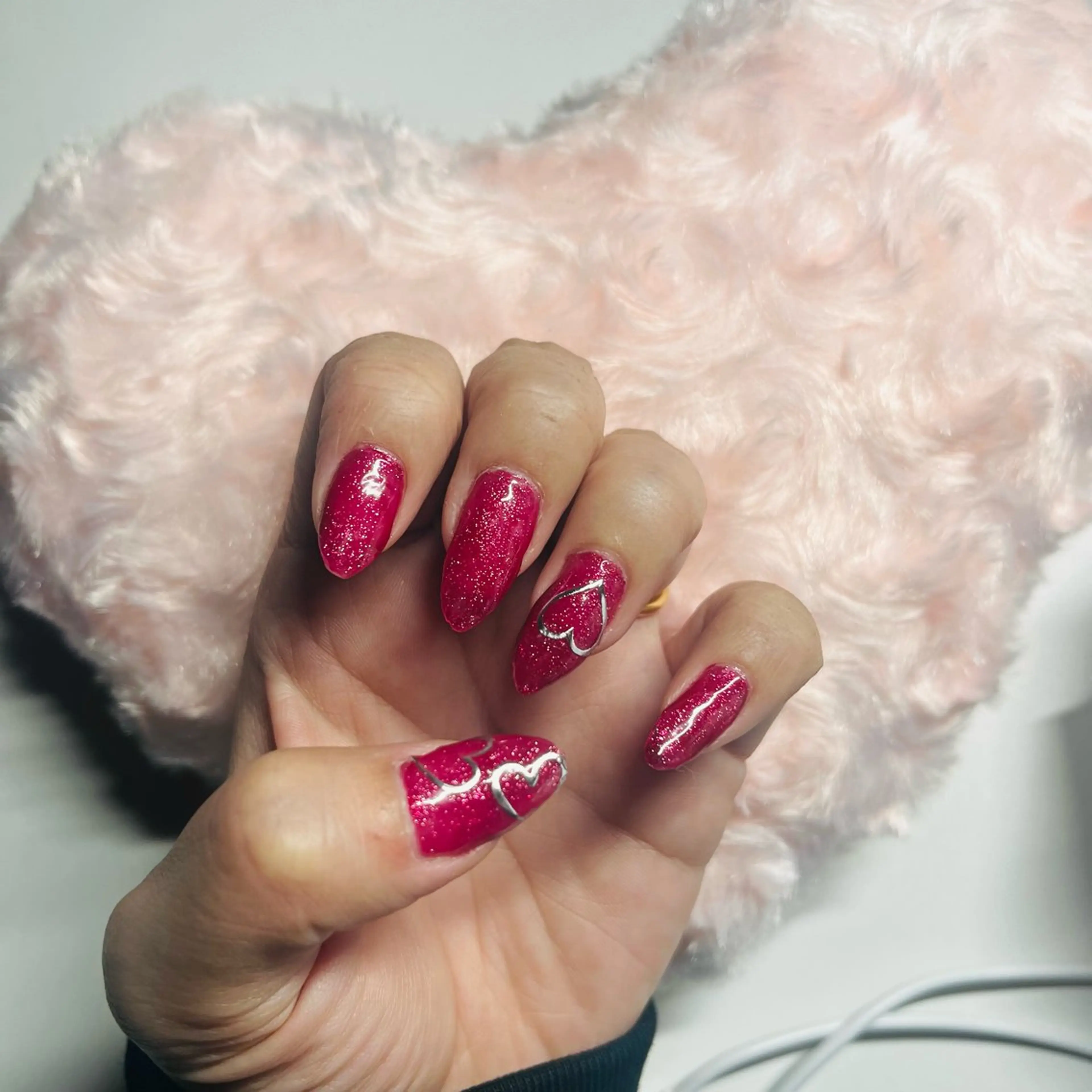 ネイル 赤色 ネイルサロン T所属・nailsalon Tのネイルデザイン