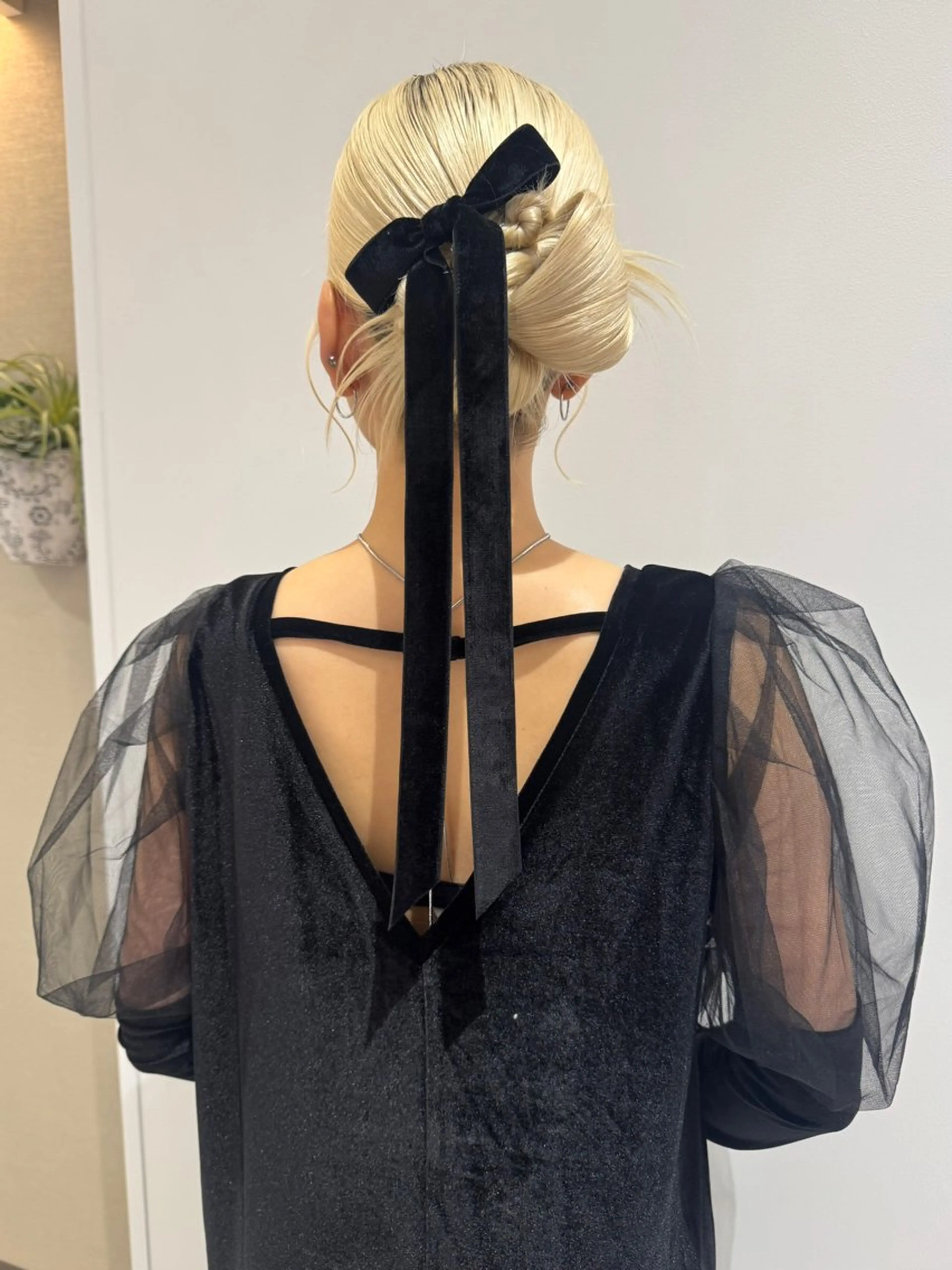 セミロング ヘアアレンジ ヘアセット 🫧髪質改善/縮毛 矯正/RIKOのヘアスタイル