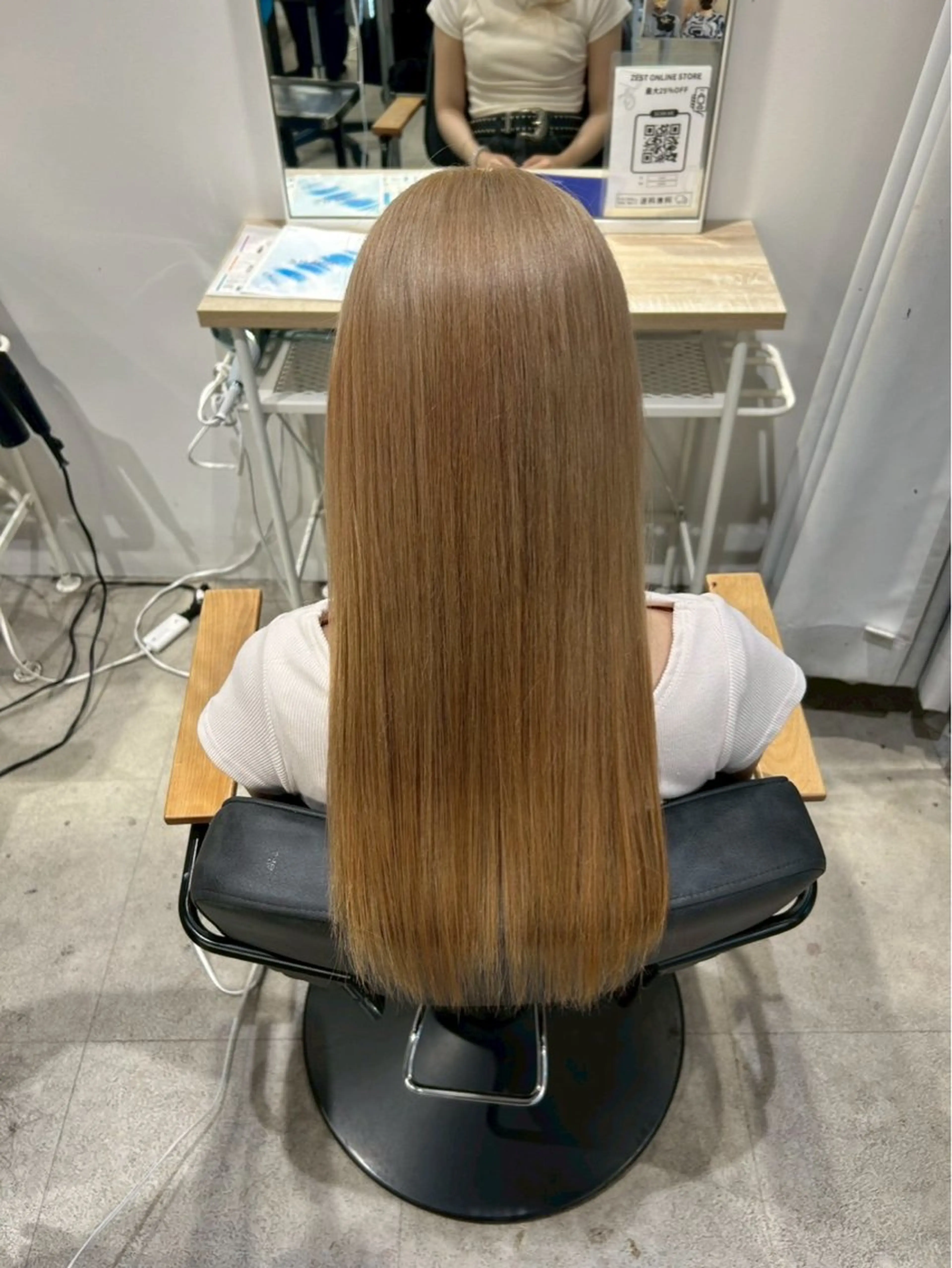 ロング カラー ヘアカラー トリートメント himari💜 暖色/レイヤーカットのヘアスタイル