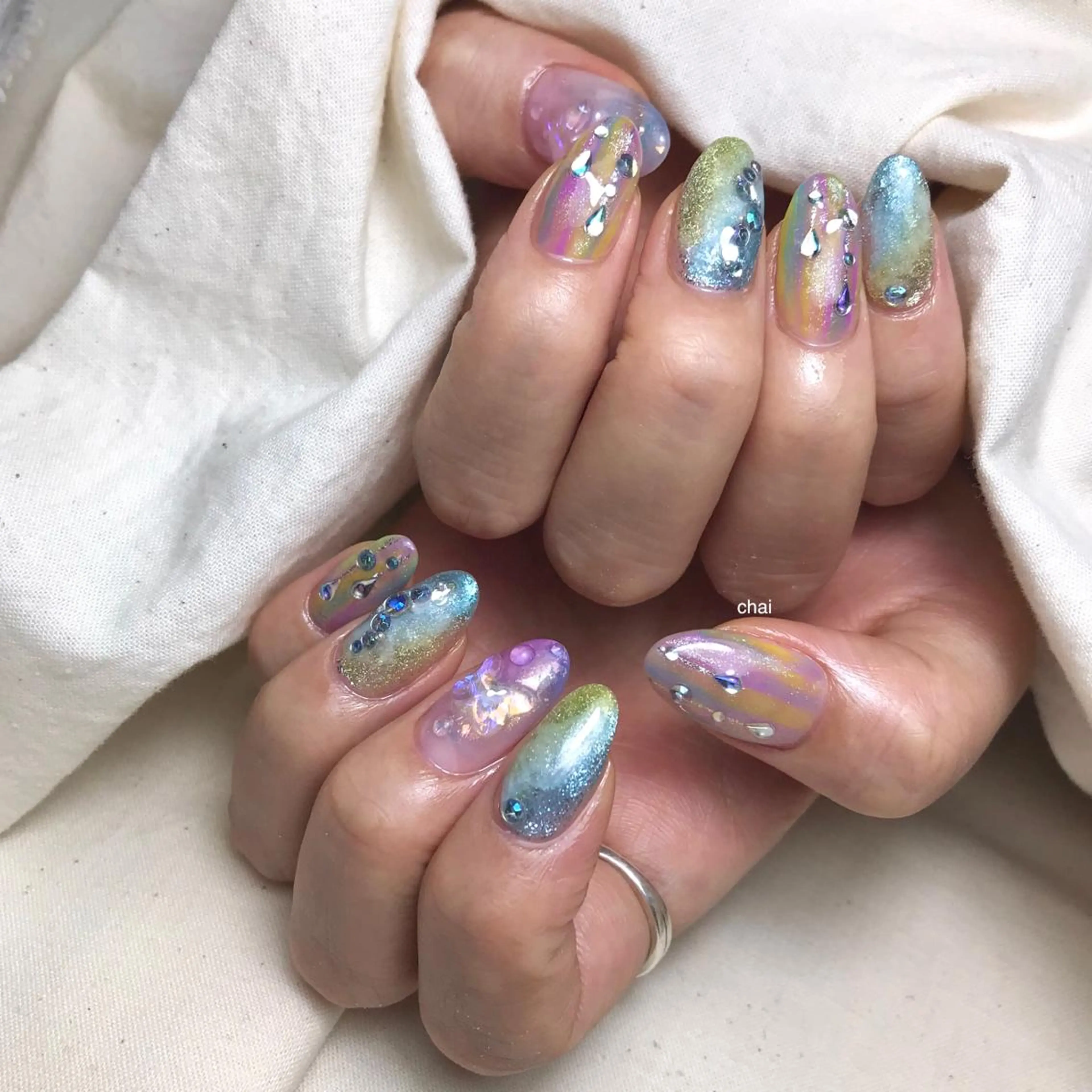 ネイル ハンドネイル 💅chainail _aiのネイルデザイン