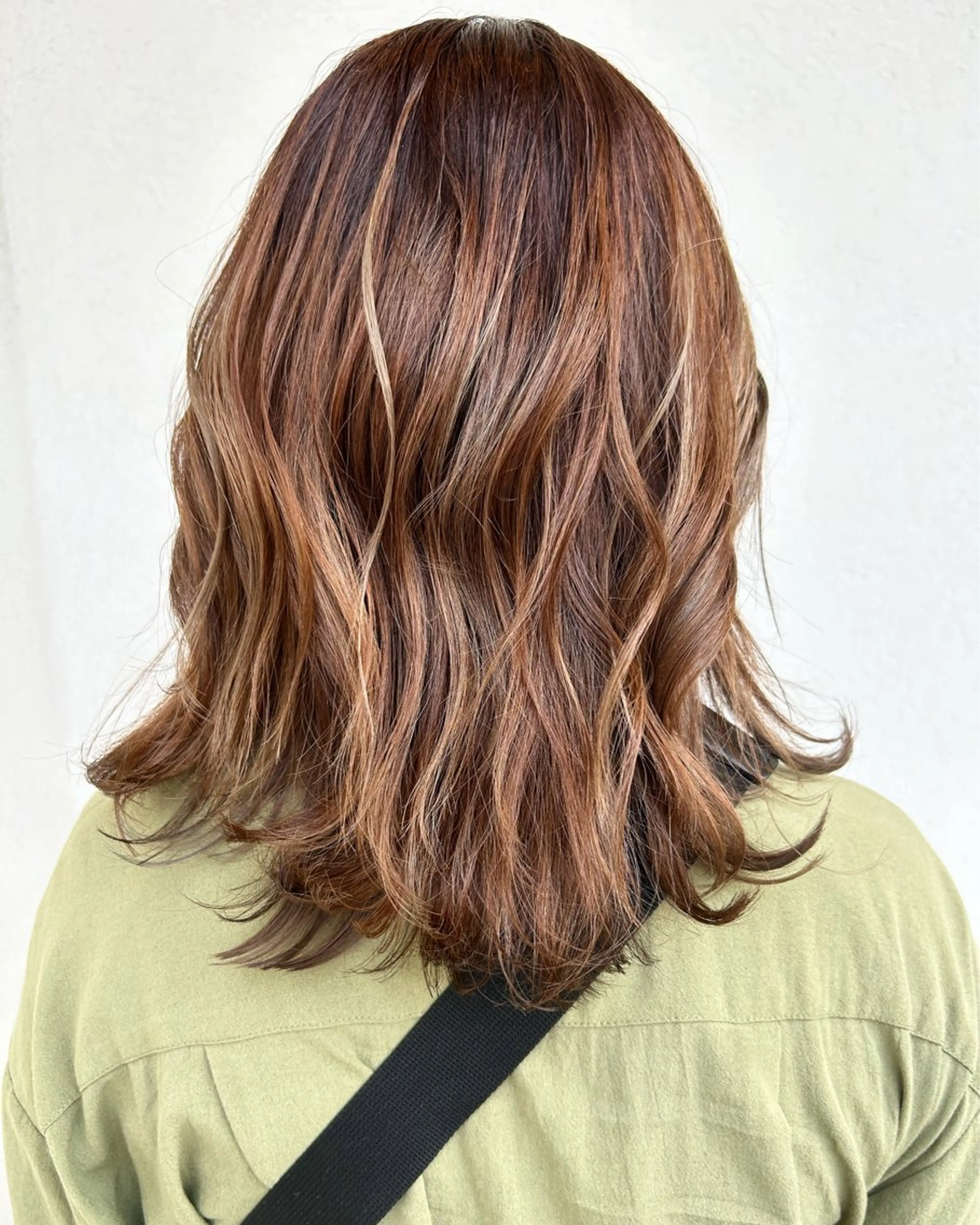 セミロング カラー SOL _Nakamuraのヘアスタイル