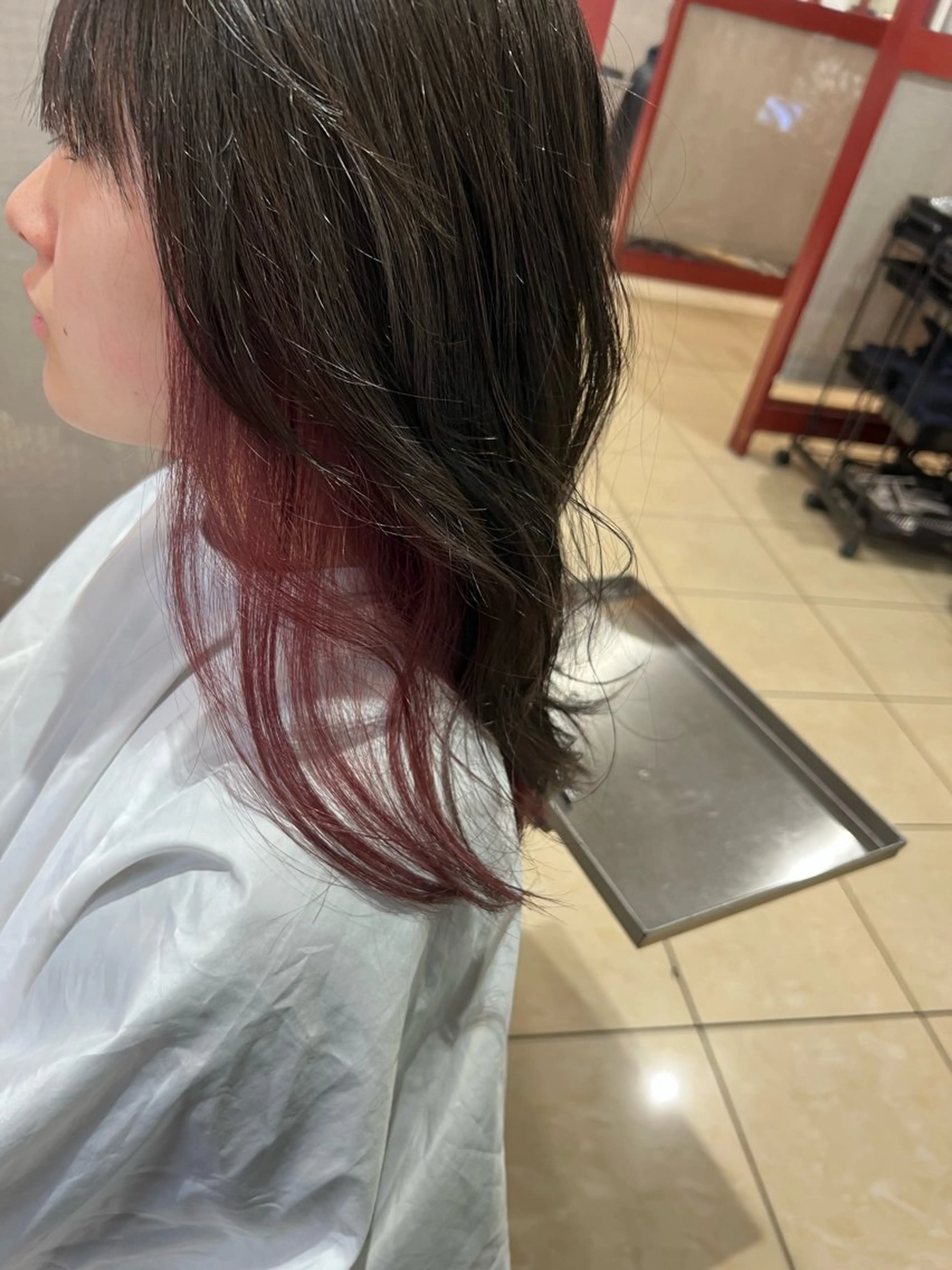 セミロング 坂本 優輝のヘアスタイル