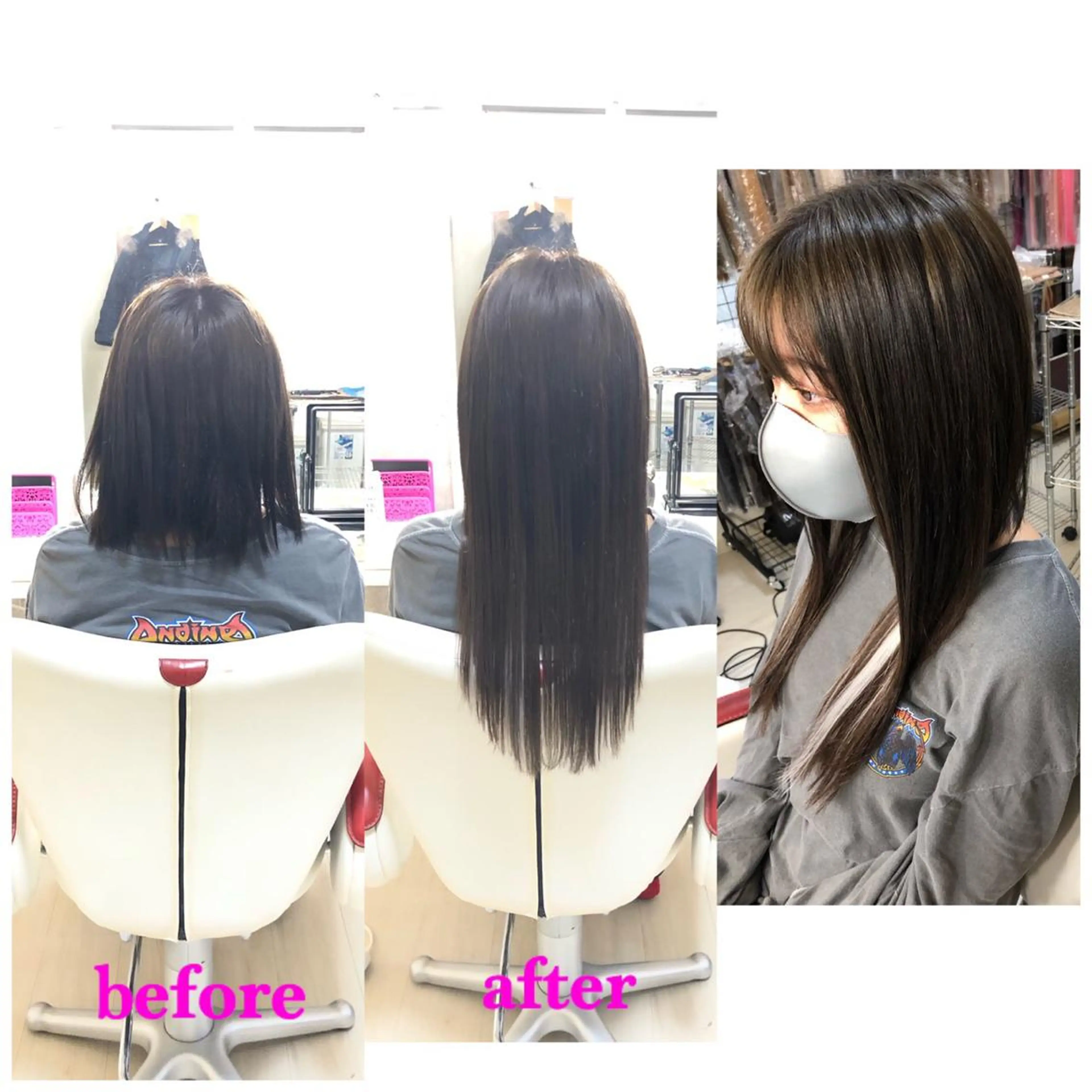 ロング エクステ 🌸ドレスアップ 心斎橋店🌸のヘアスタイル