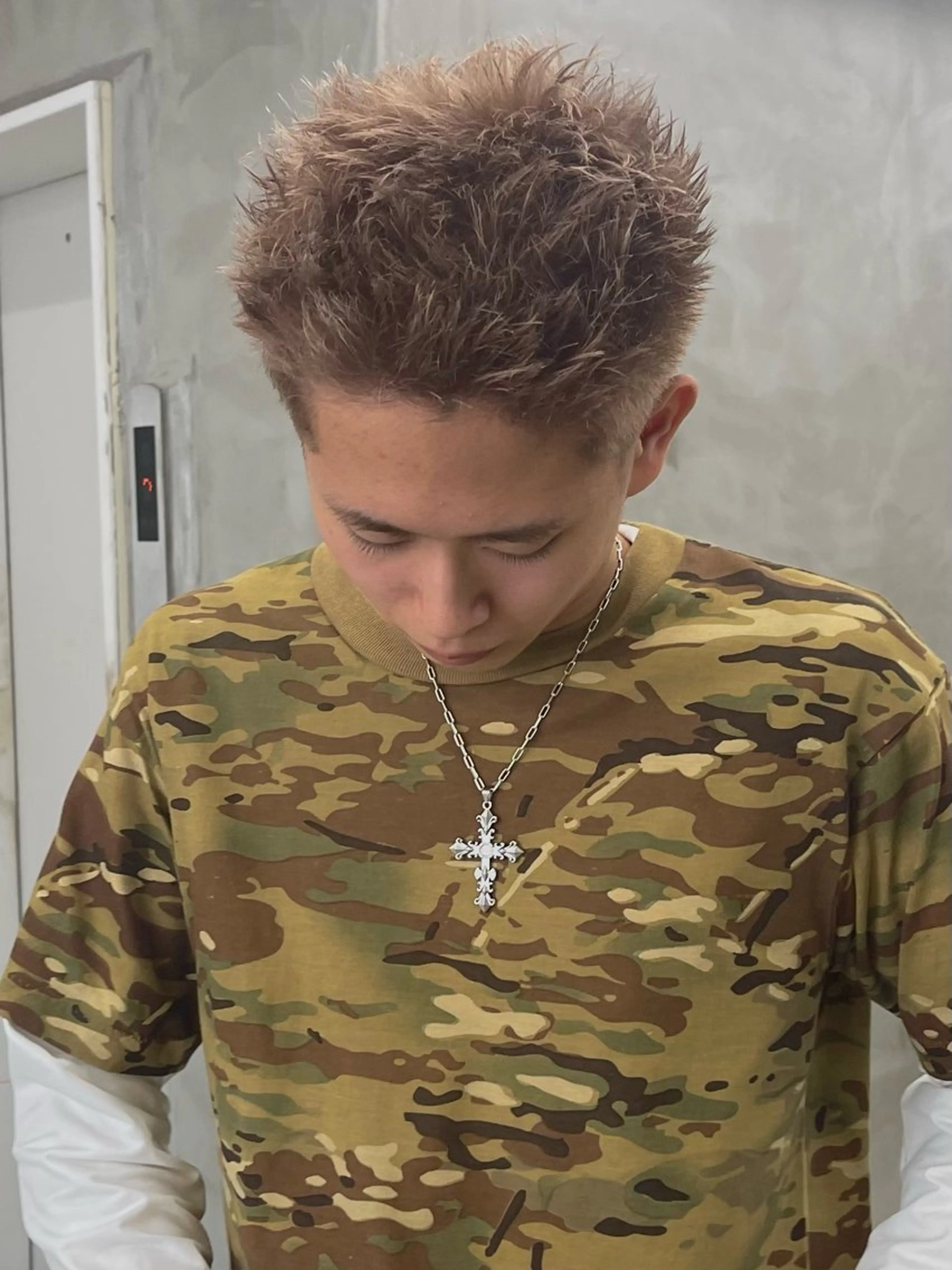 ショート メンズ メンズカット パーマ[佐橋]のヘアスタイル