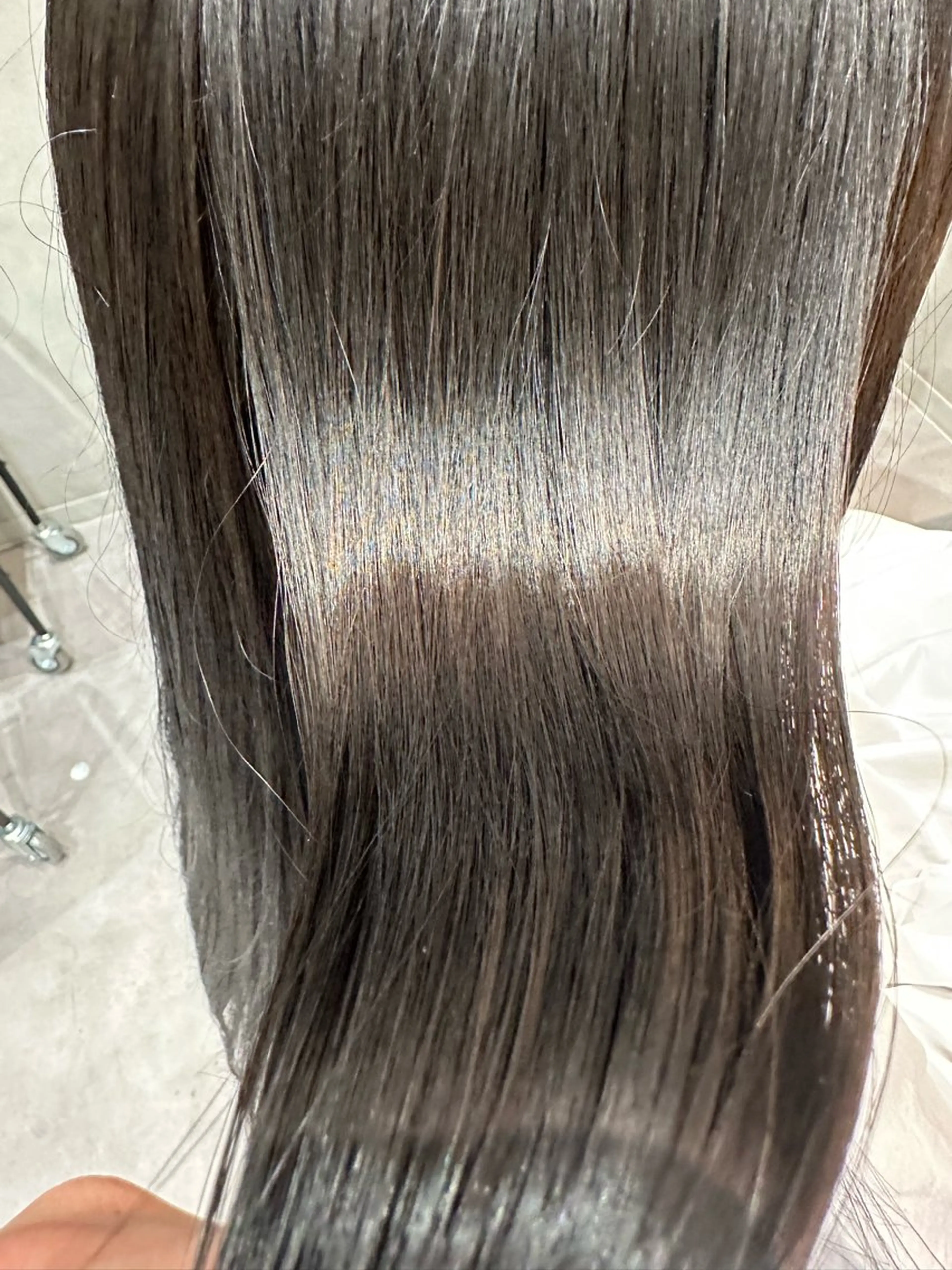 ロング 森 沙織のヘアスタイル