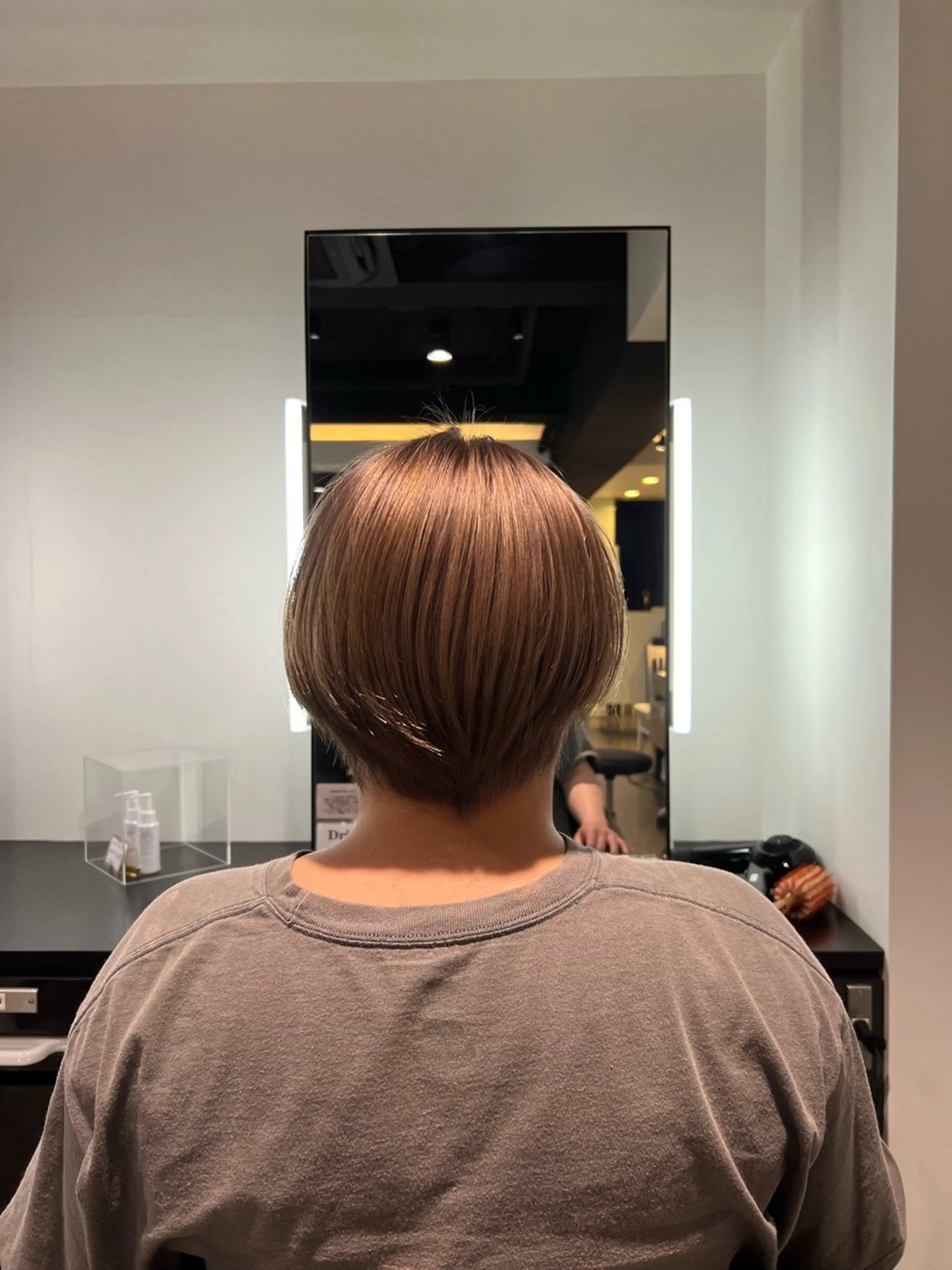 カラー メンズ ベージュカラー カット SHU｜レイヤー カット/パーマのヘアスタイル