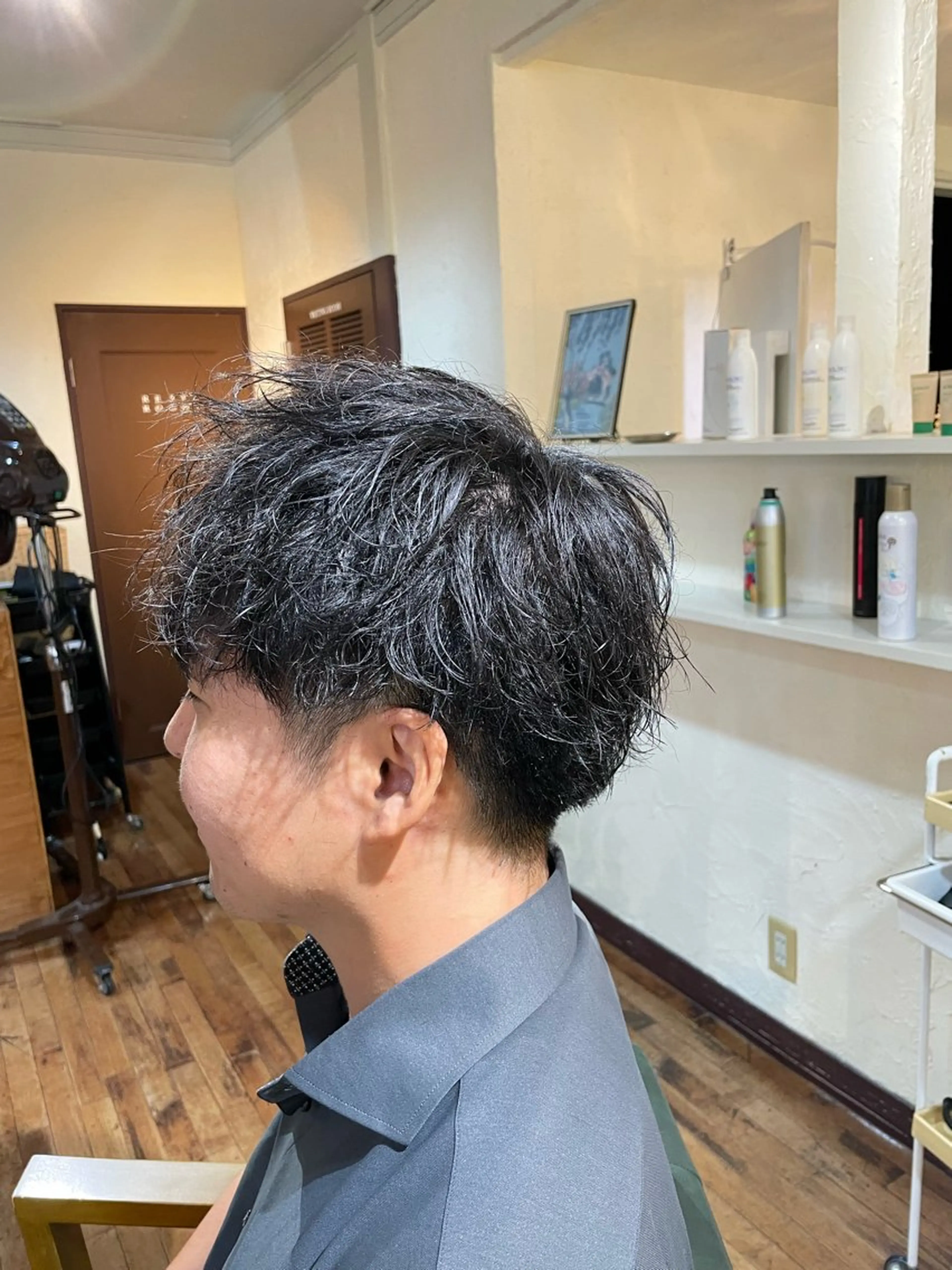 ショート メンズ 西岡 勇人のヘアスタイル