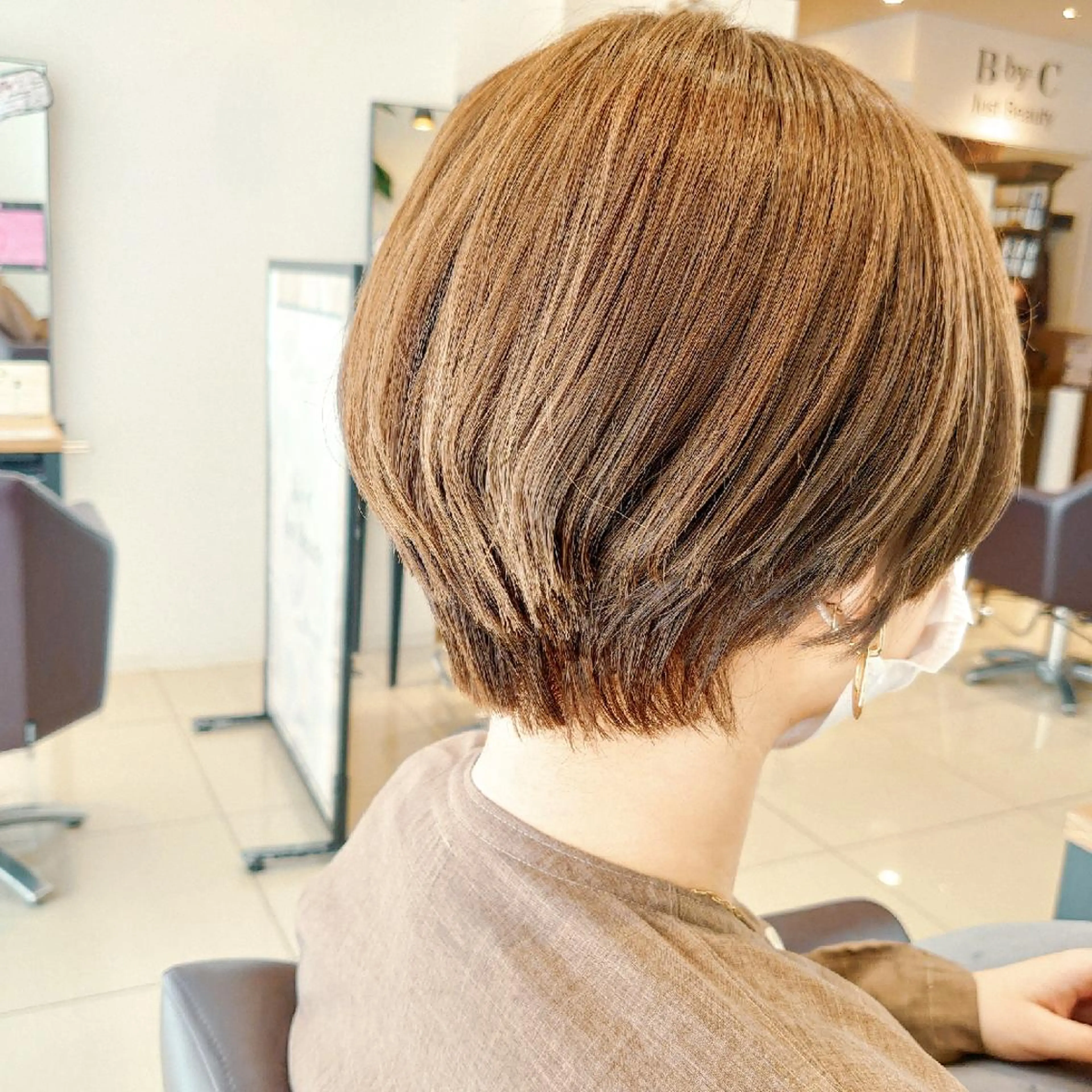 ショート カット 髪質改善/ブリーチ 田代 龍我のヘアスタイル