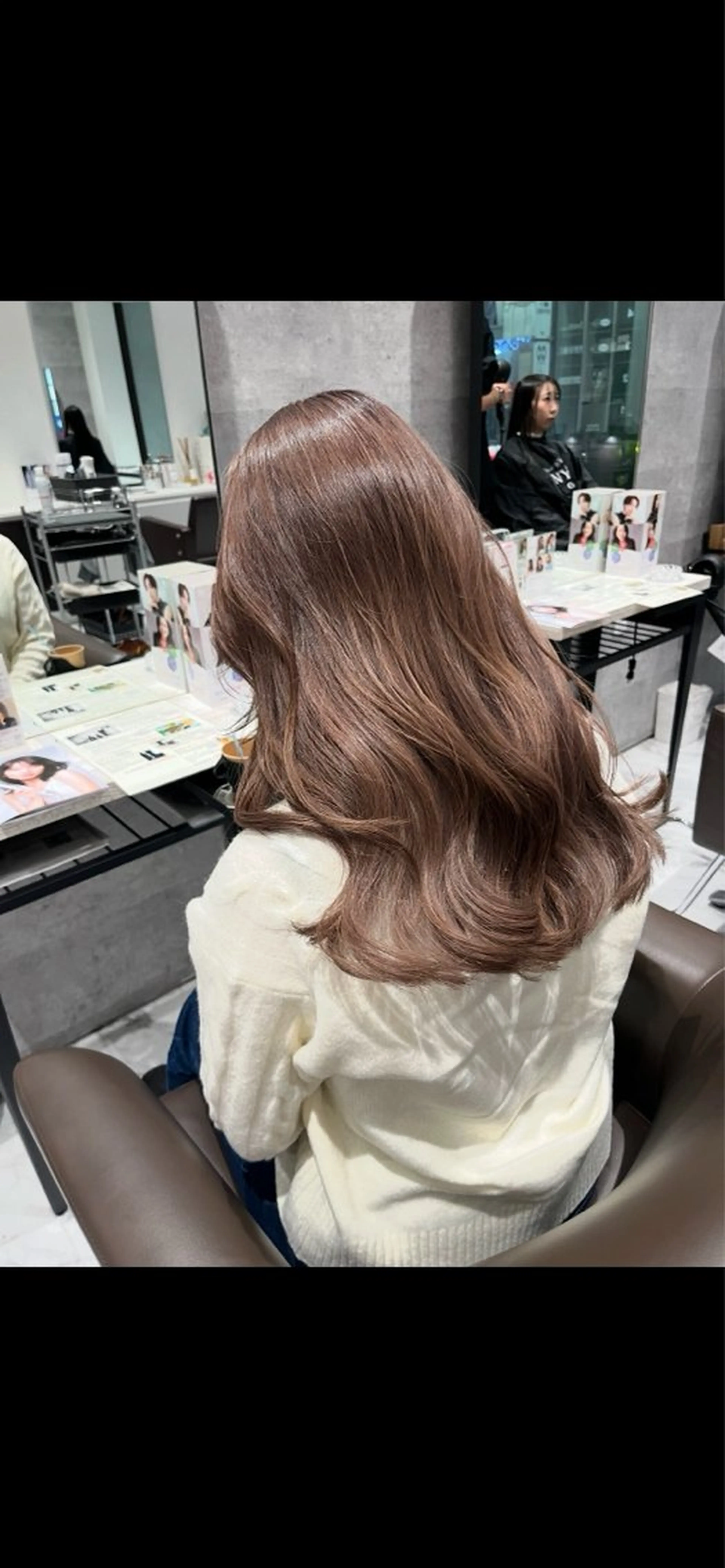 ロング カラー ヘアカラー Grow by NYNY 坂本 理輝のヘアスタイル