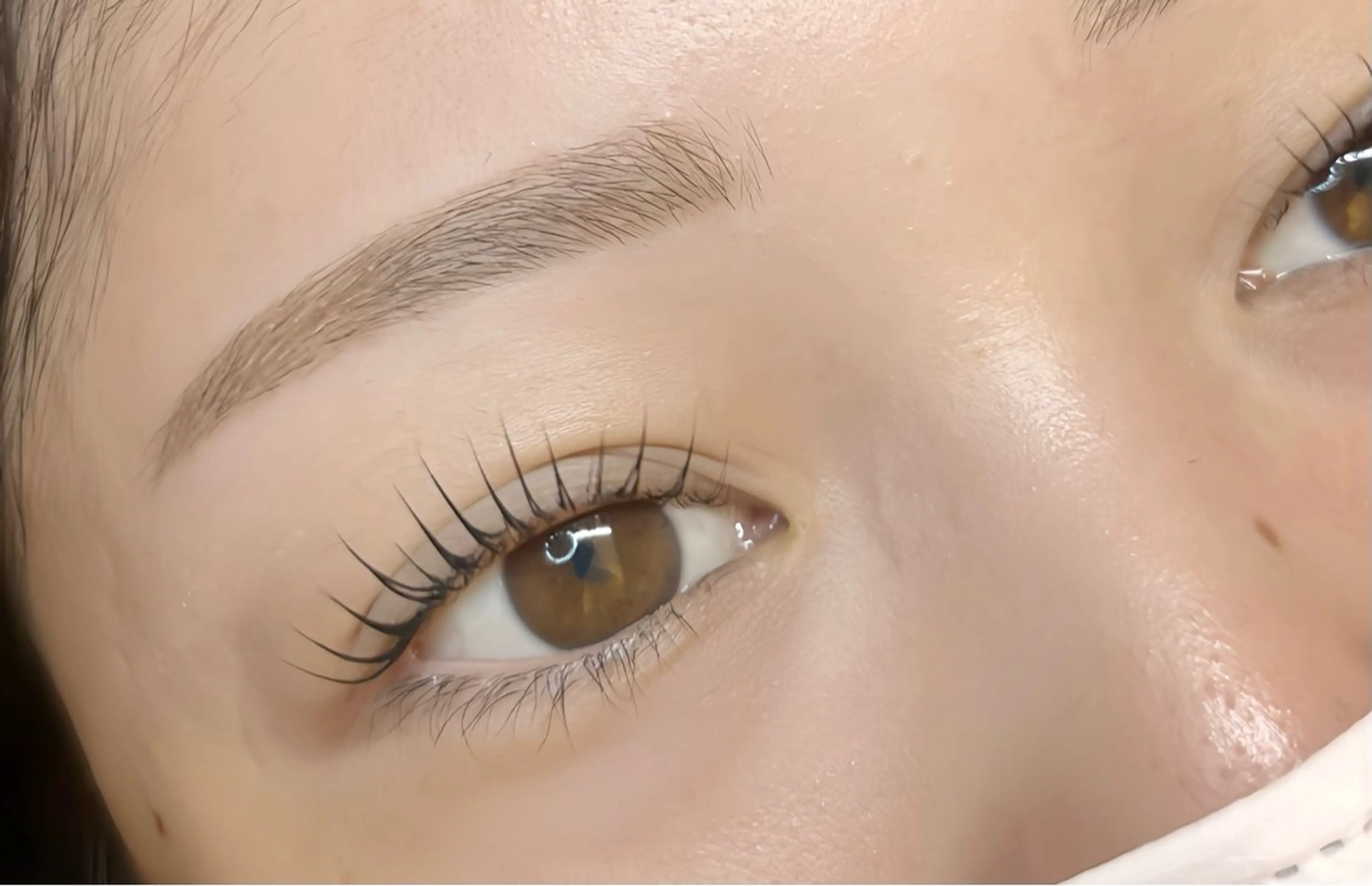 まつ毛パーマ×アイブロウワックスの写真