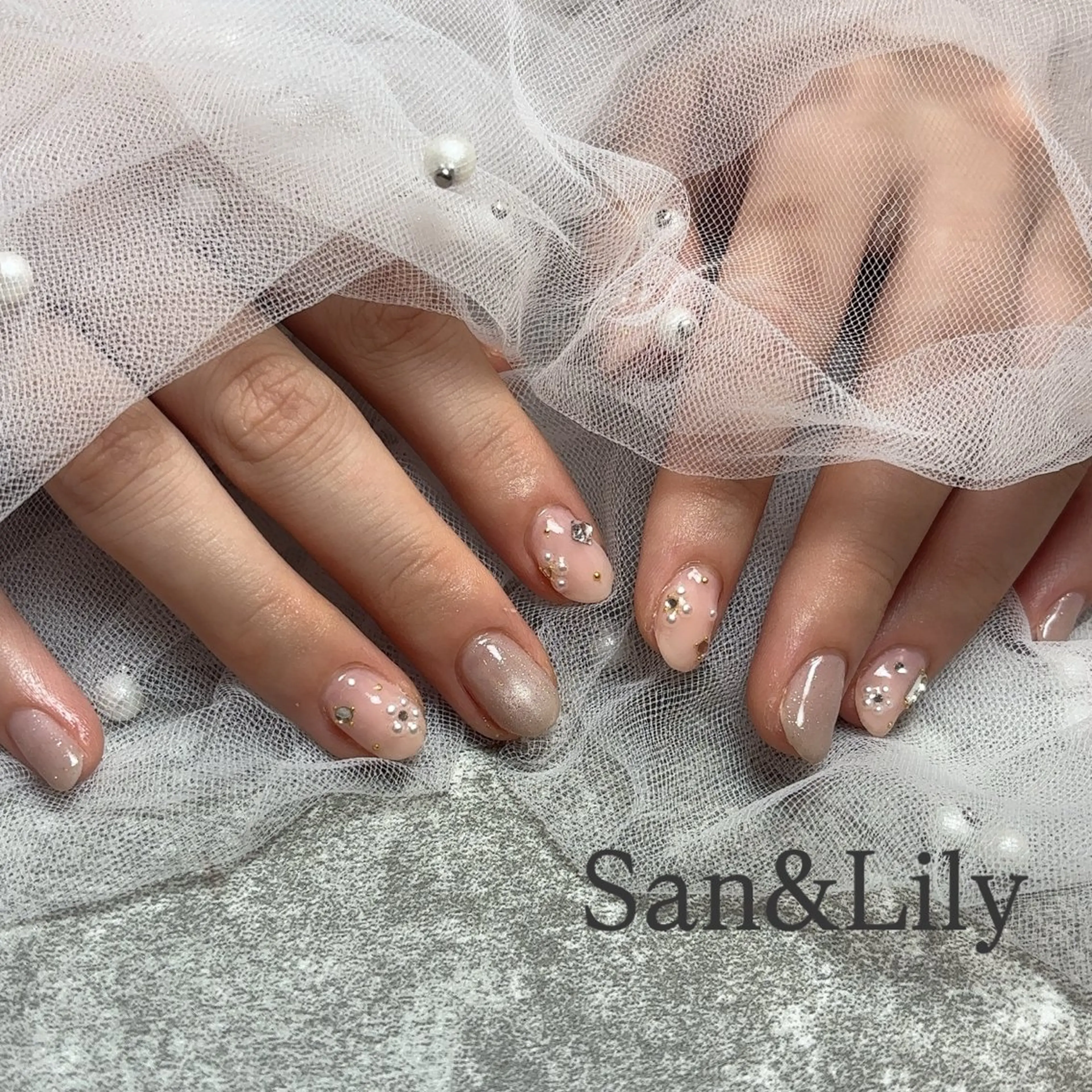 ネイル ハンドネイル San＆Lily madokaのネイルデザイン