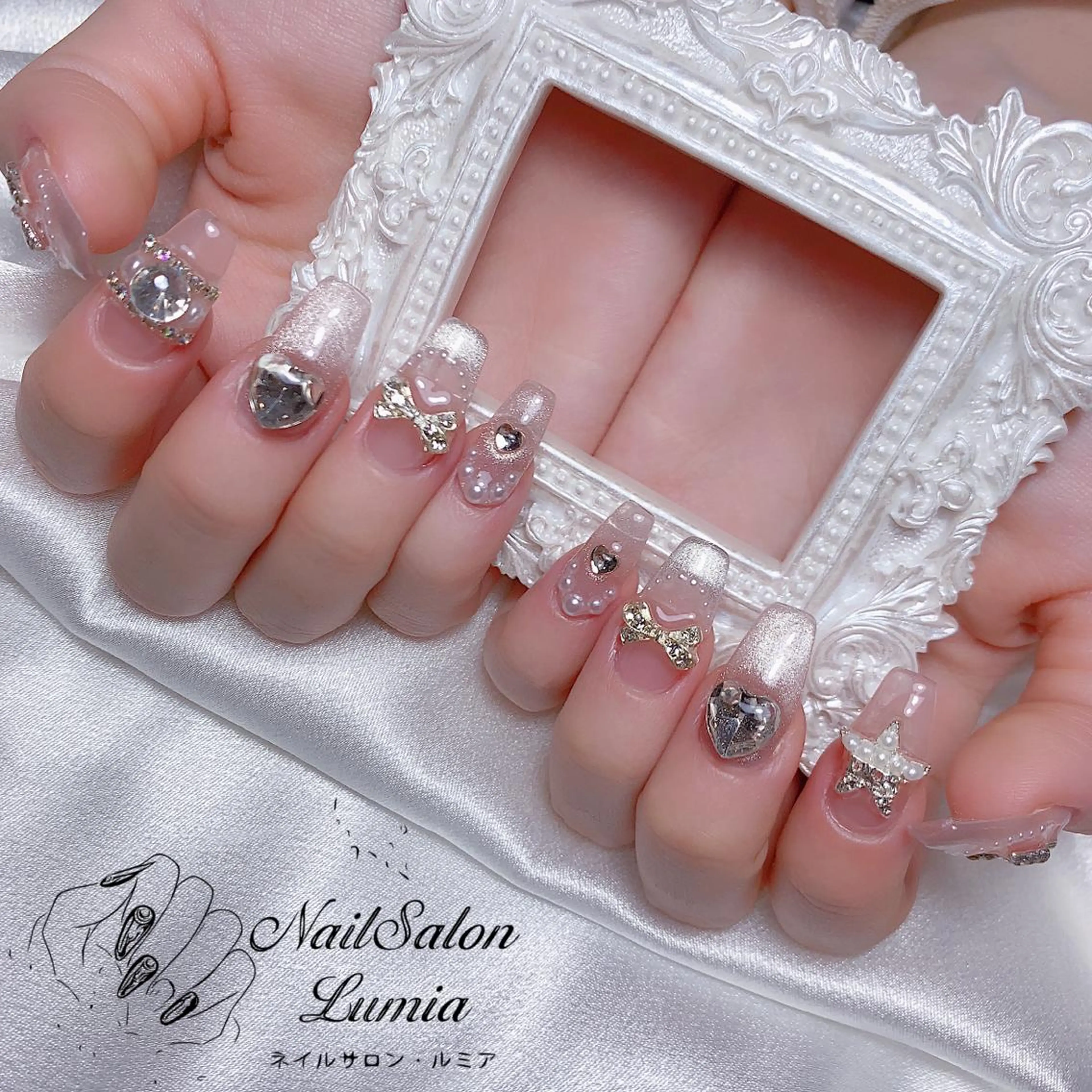 ネイル ハンドネイル ネイルサロン ルミア Lumia 店長のネイルデザイン