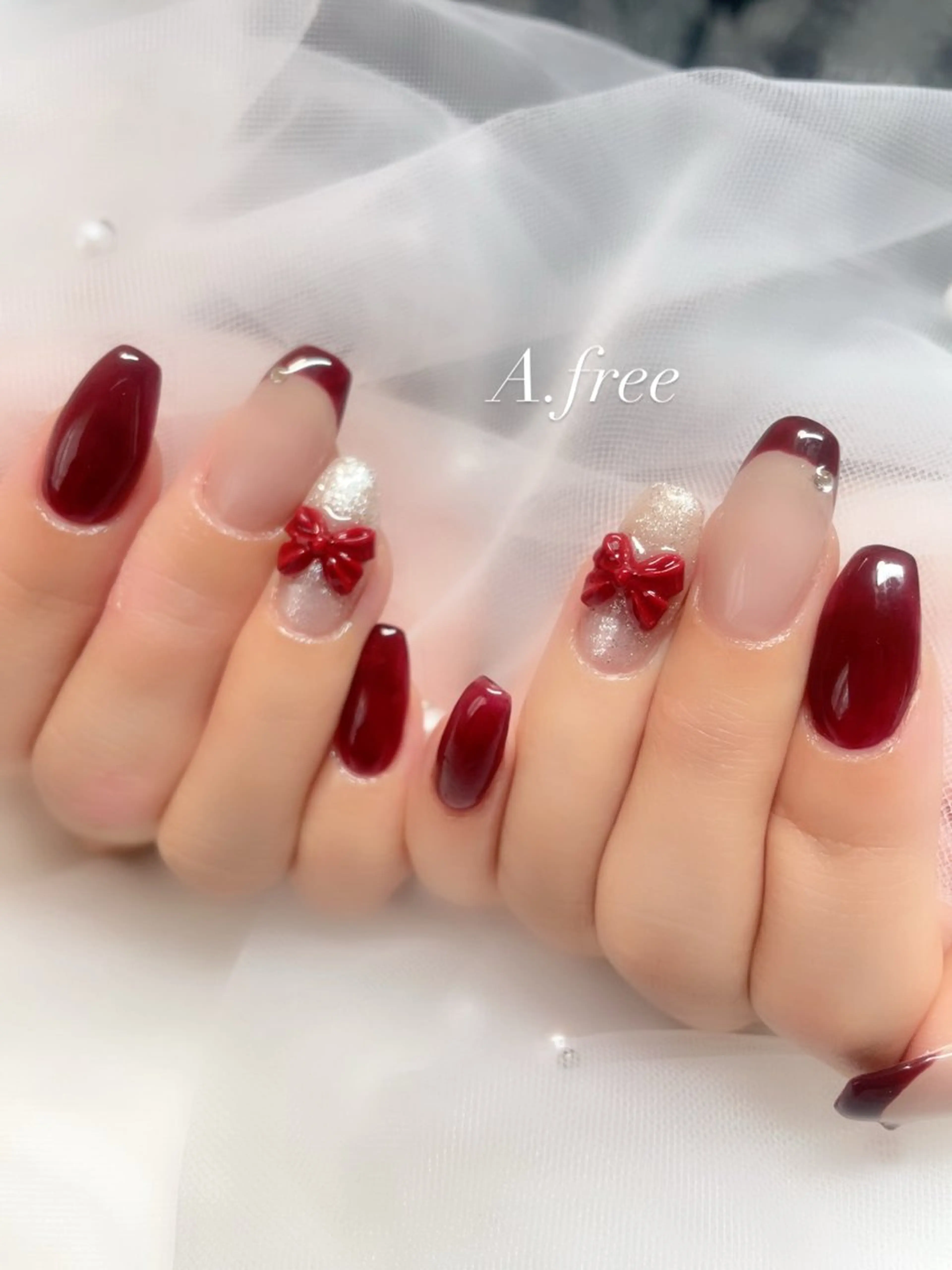 ネイル ジェルネイル A.free✧*｡ アレルギー対応✧*｡のネイルデザイン