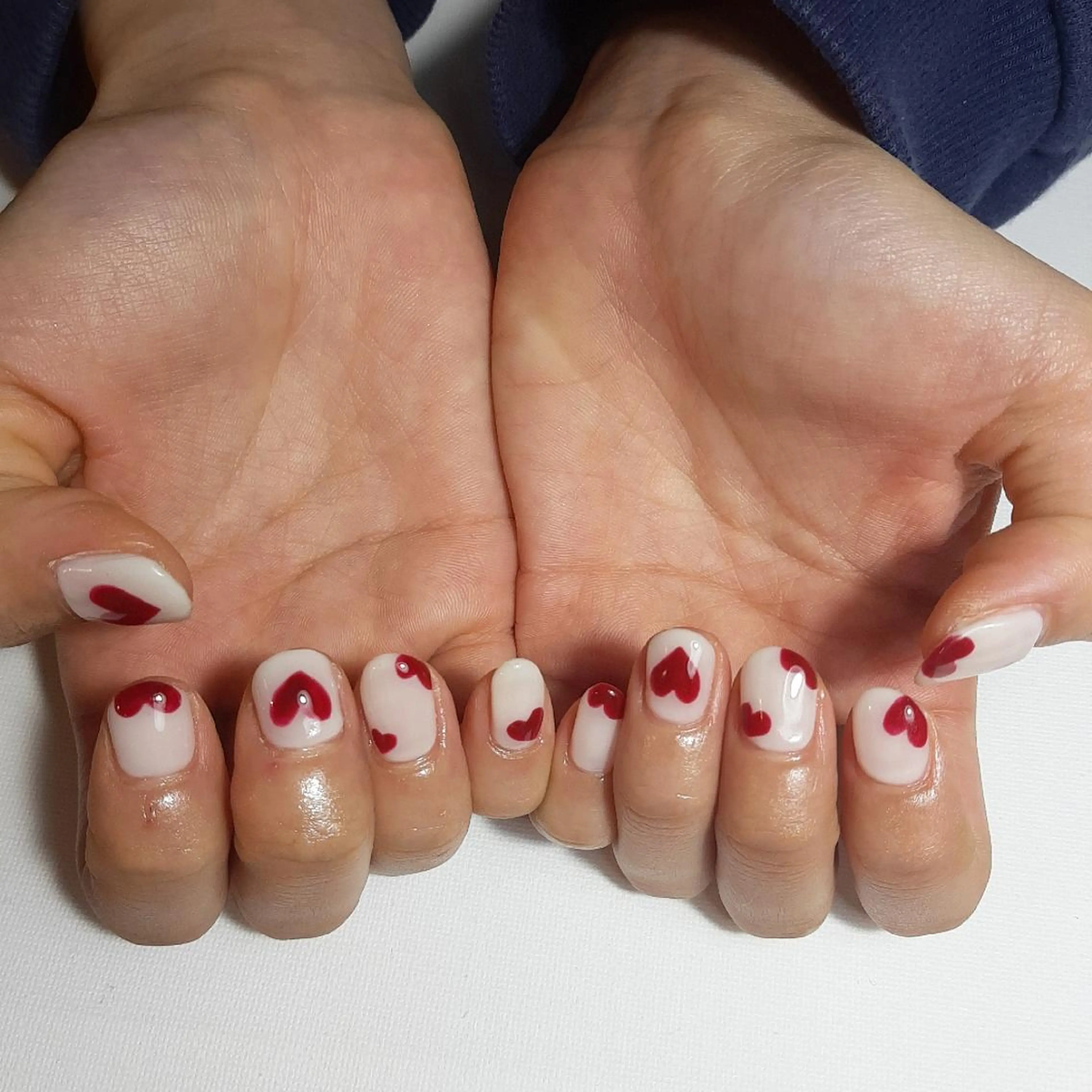 ネイル ハート owlnail /持込みデザイン専門のネイルデザイン