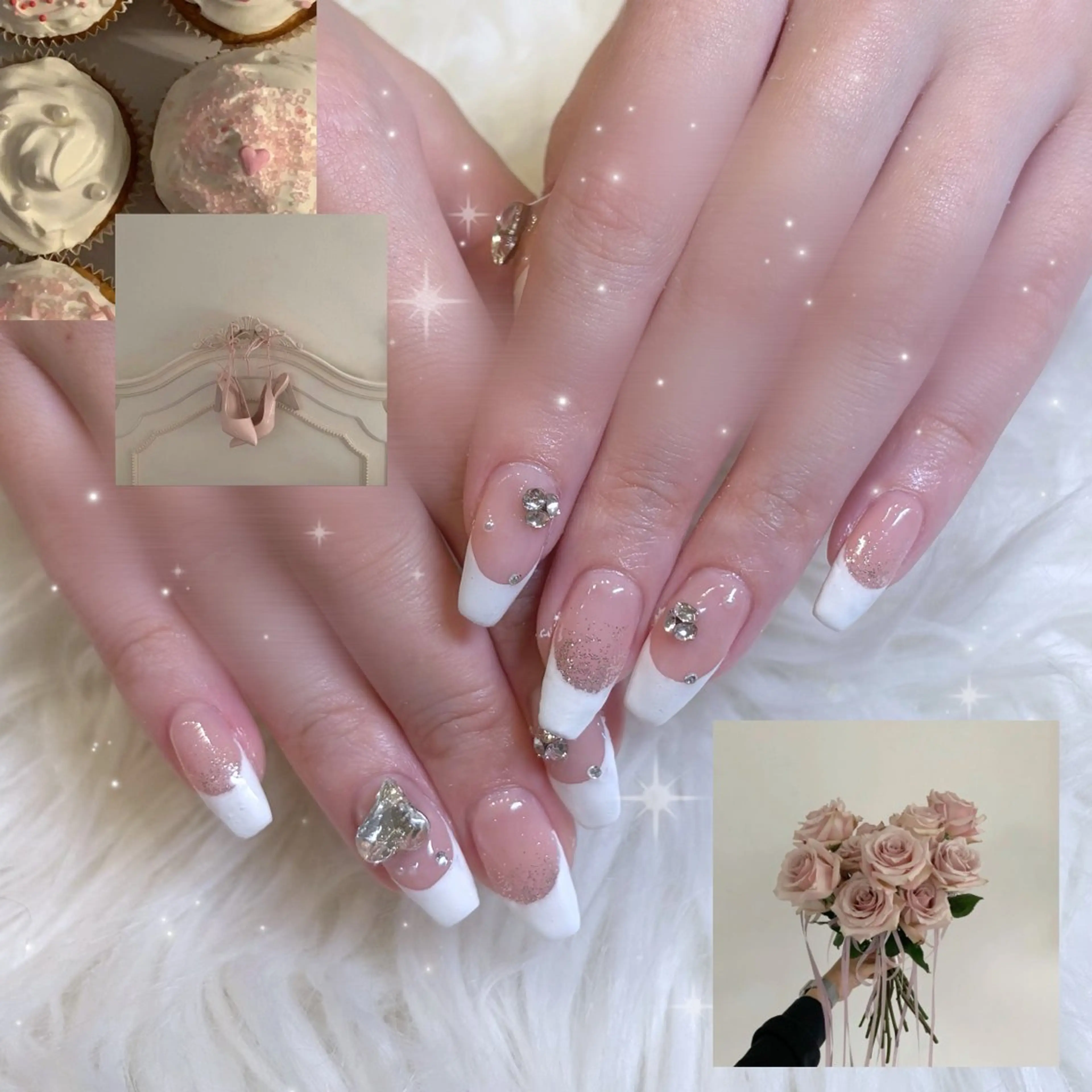 ネイル フレンチネイル ayumi‪‪❤︎‬ Betty Nailのネイルデザイン