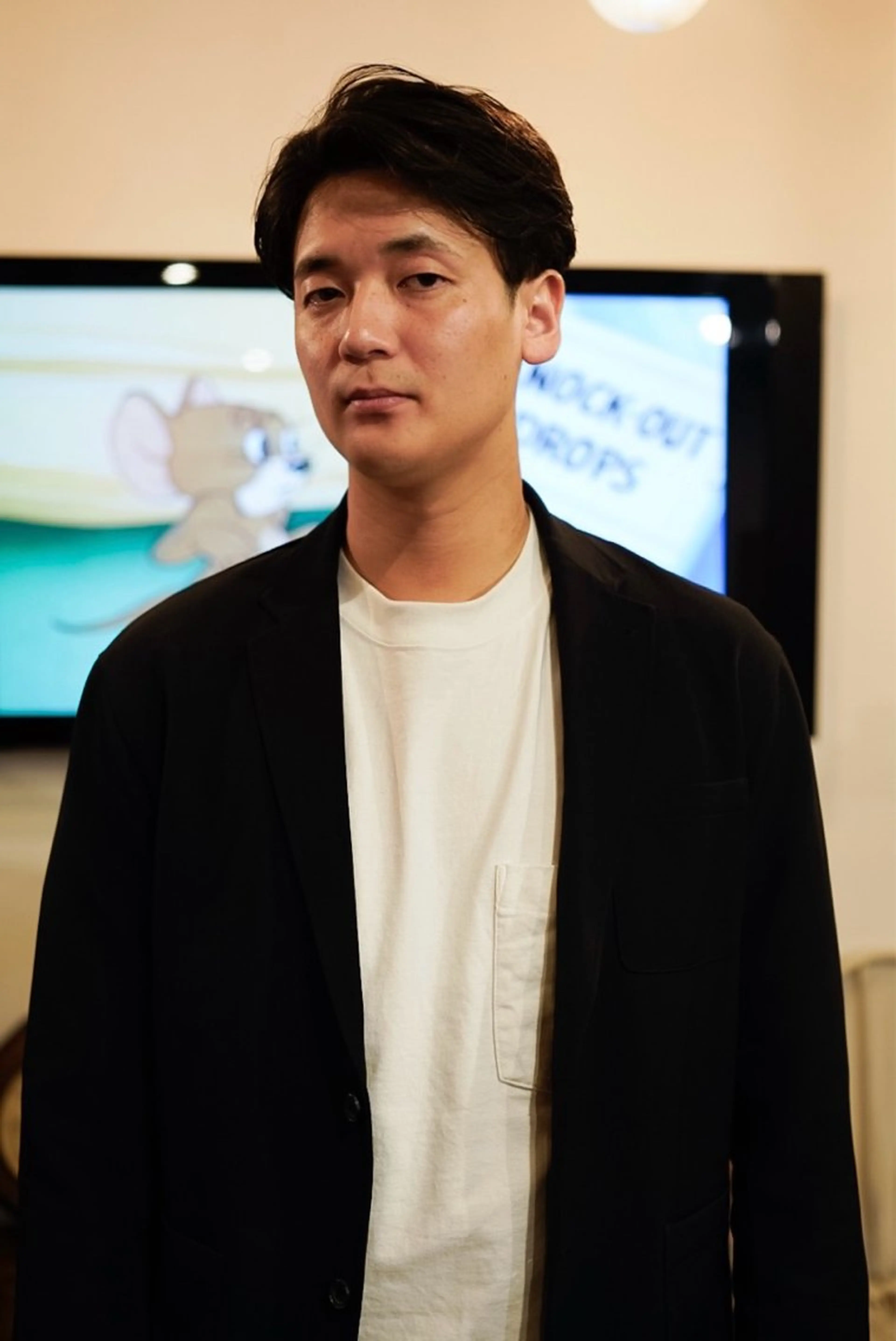 ショート メンズ 千葉 慎也のヘアスタイル