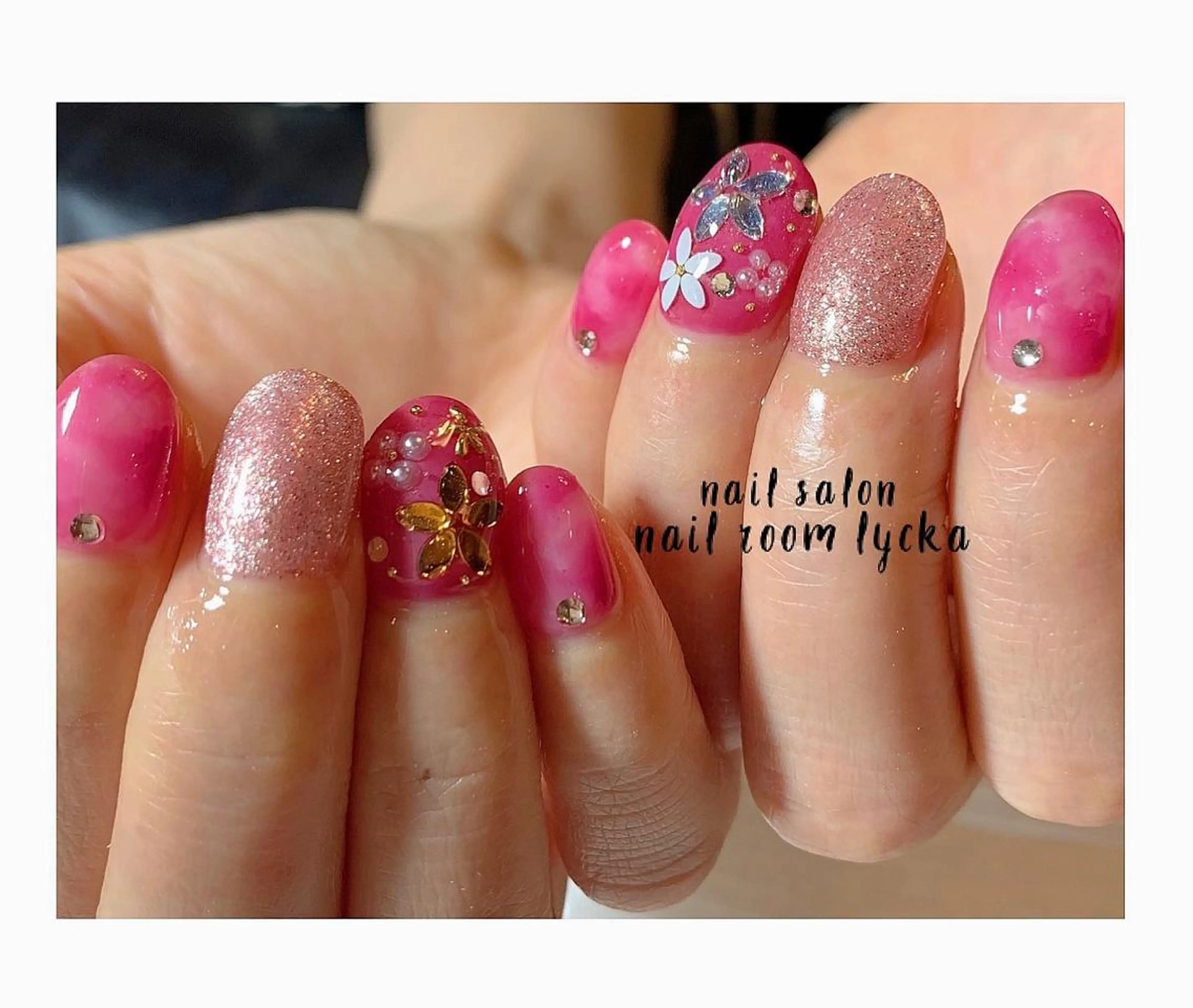 ネイル ﾈｲﾙﾙｰﾑﾘｯｶ 𝐦𝐚𝐲𝐮のネイルデザイン