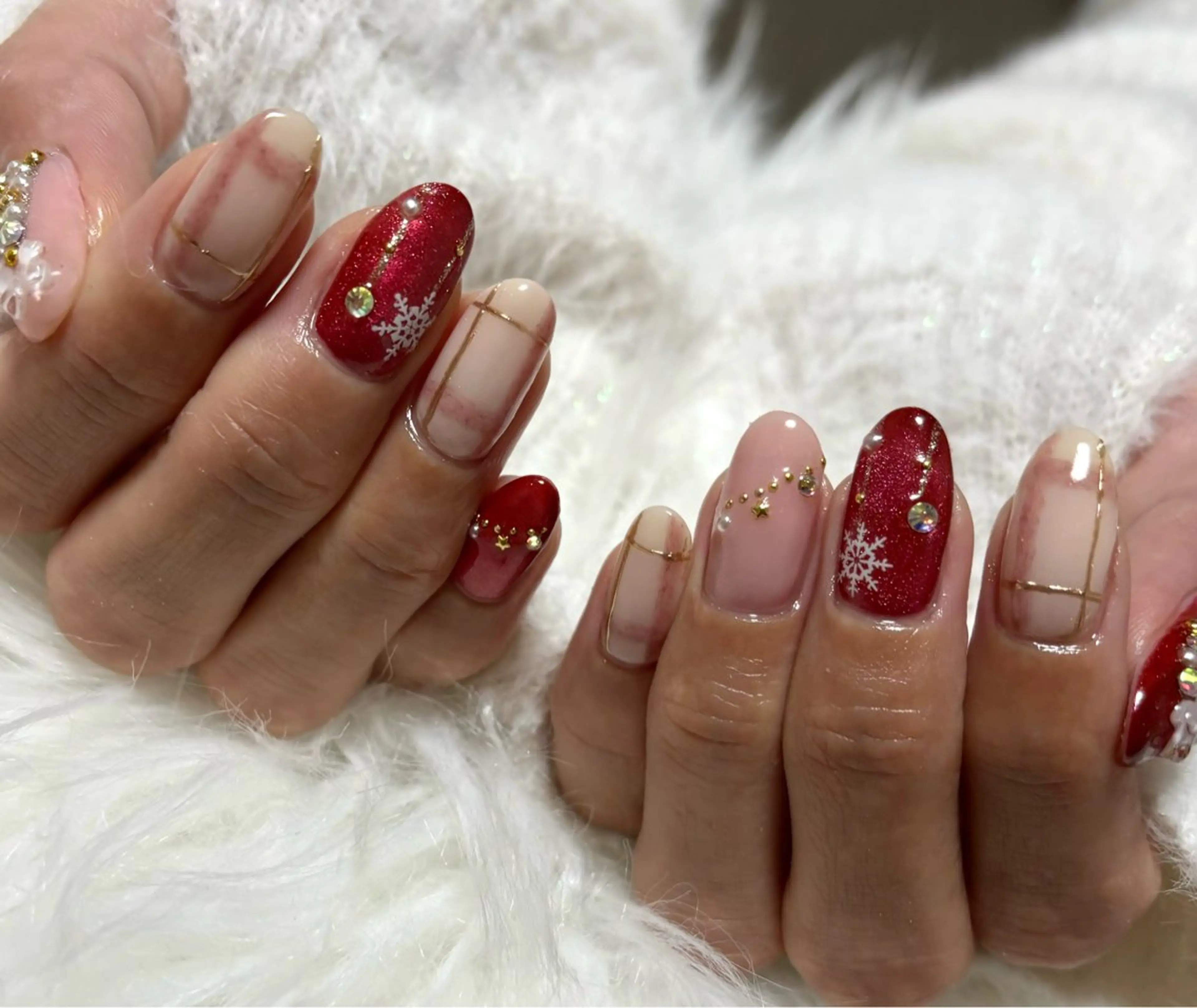ネイル ハンドネイル nail salon HIRUKANAのネイルデザイン