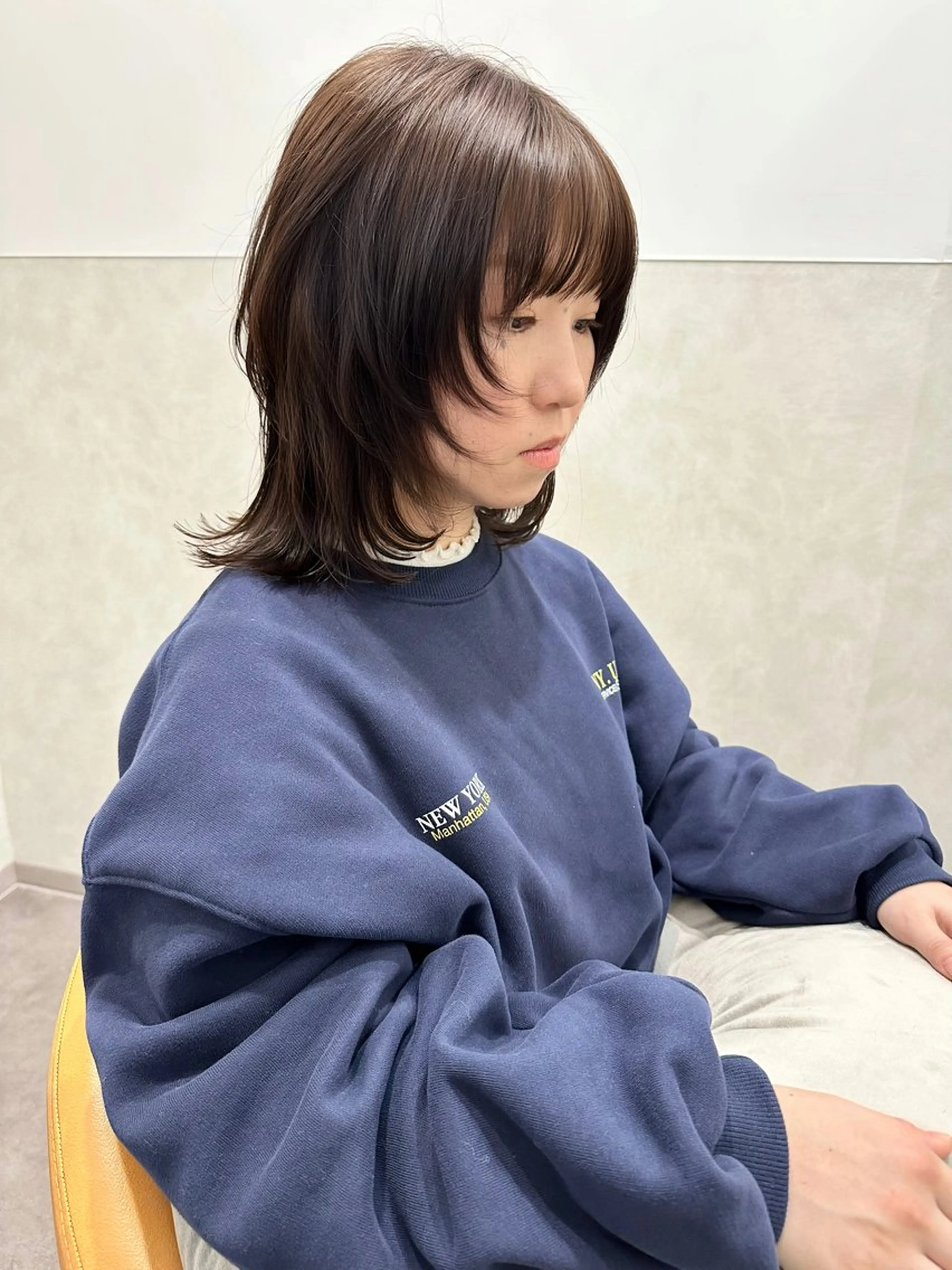 ミディアム カラー ENDO Kのヘアスタイル