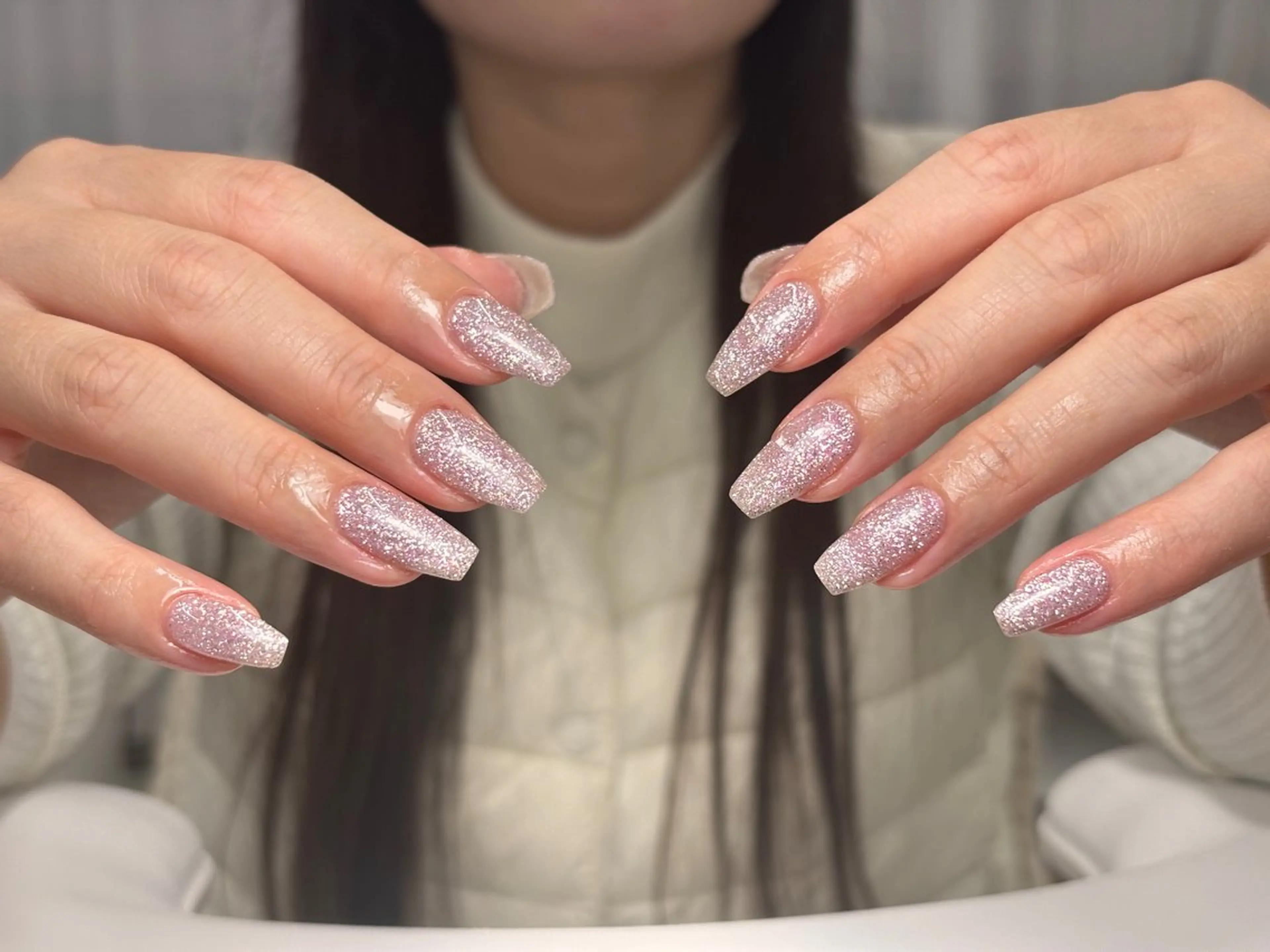 ロング ハンドネイル トゥー フエンのネイルデザイン