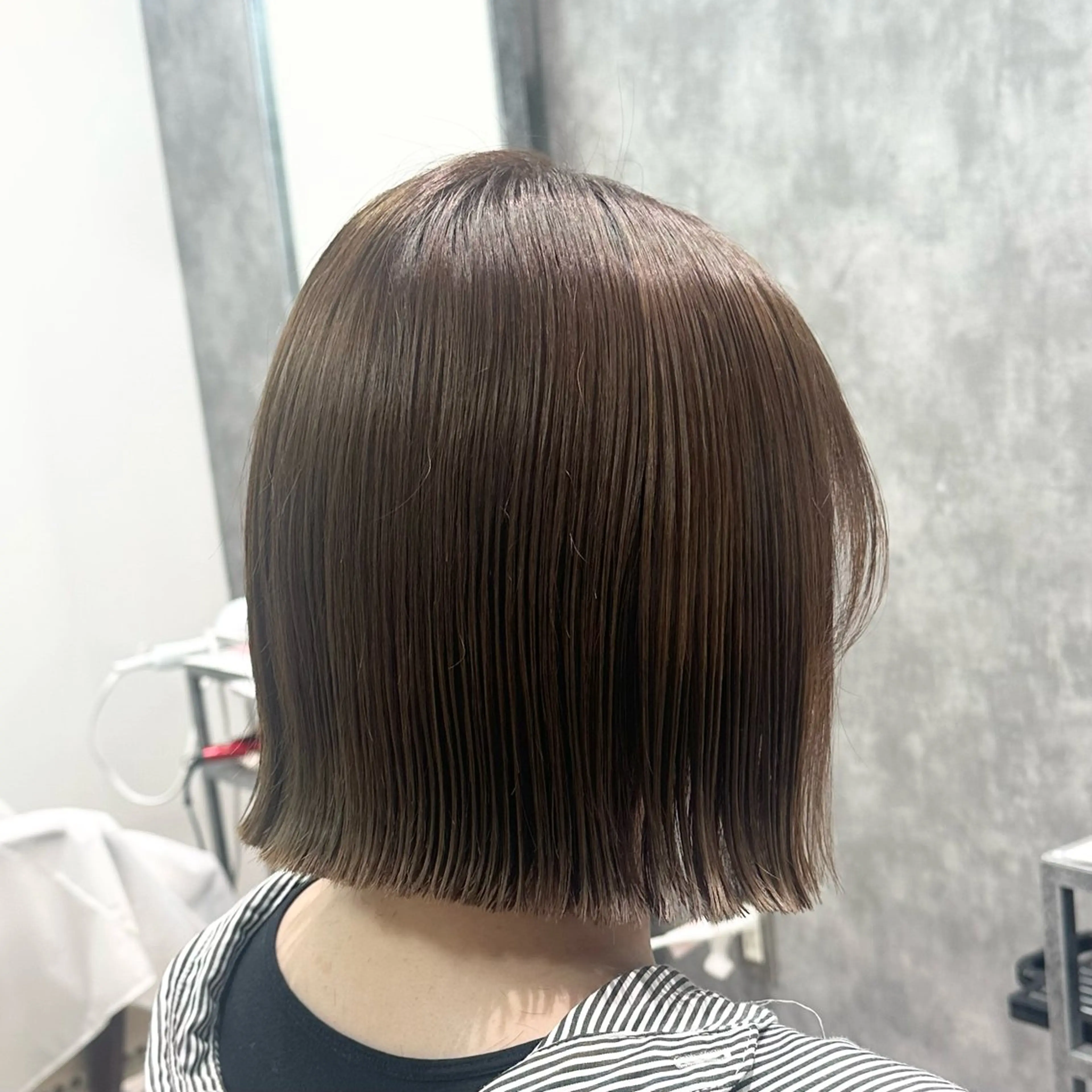 ミディアム カラー 似合わせボブ 🌻 北澤七海のヘアスタイル
