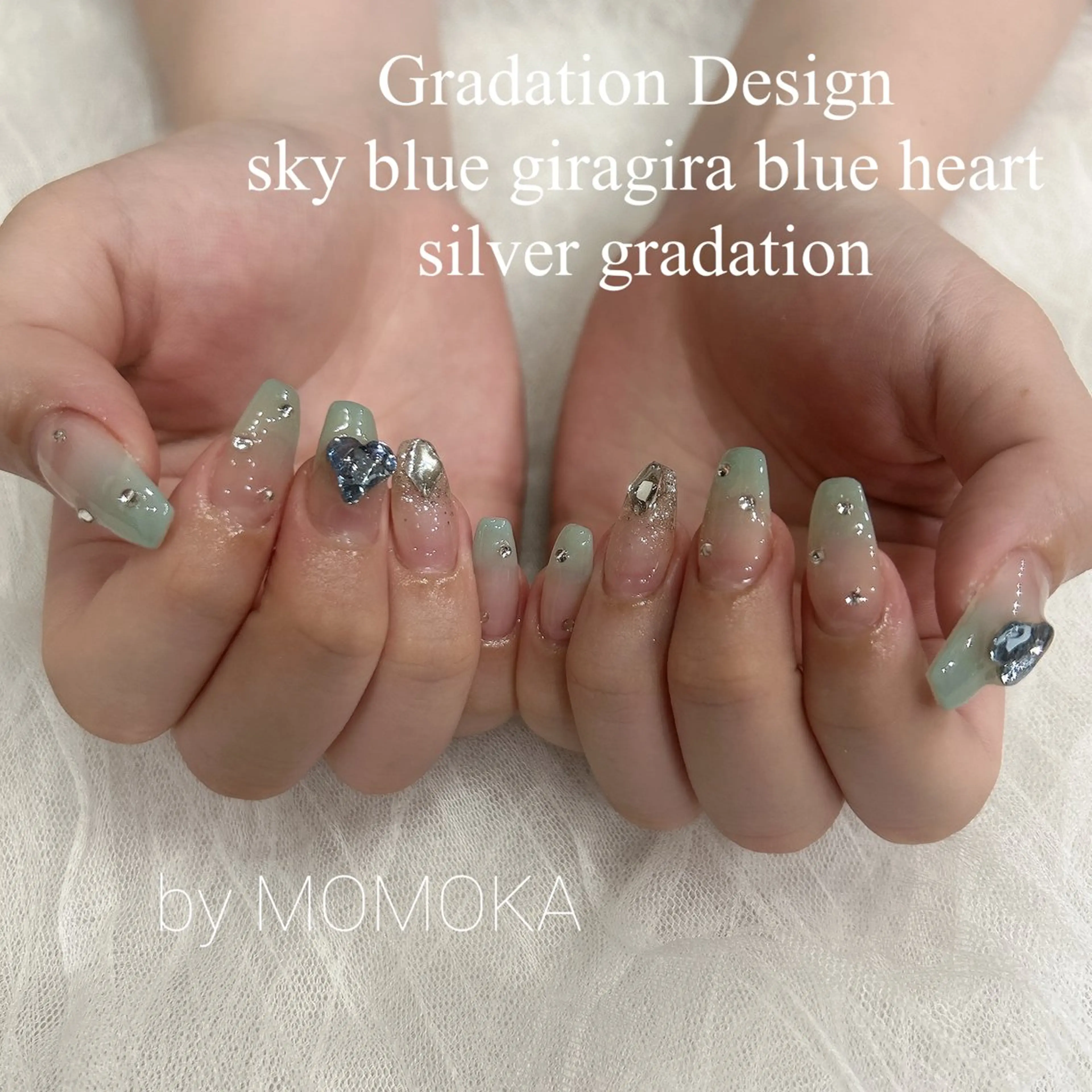 ネイル グラデーション ハンドネイル Momo nailsalonのネイルデザイン