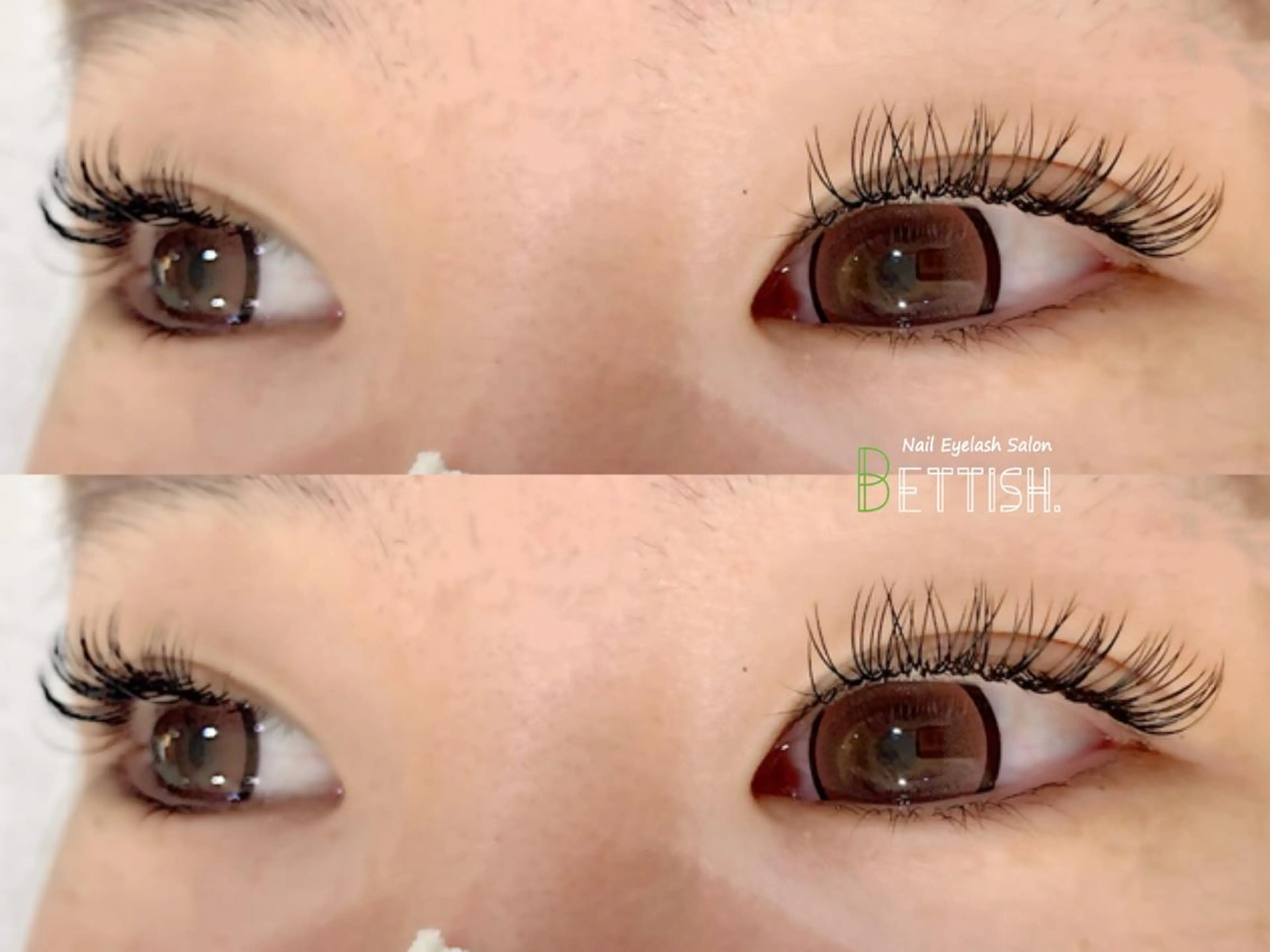 マツエク・マツパ BETTISH. HARUKA☺︎のマツエク・マツパデザイン