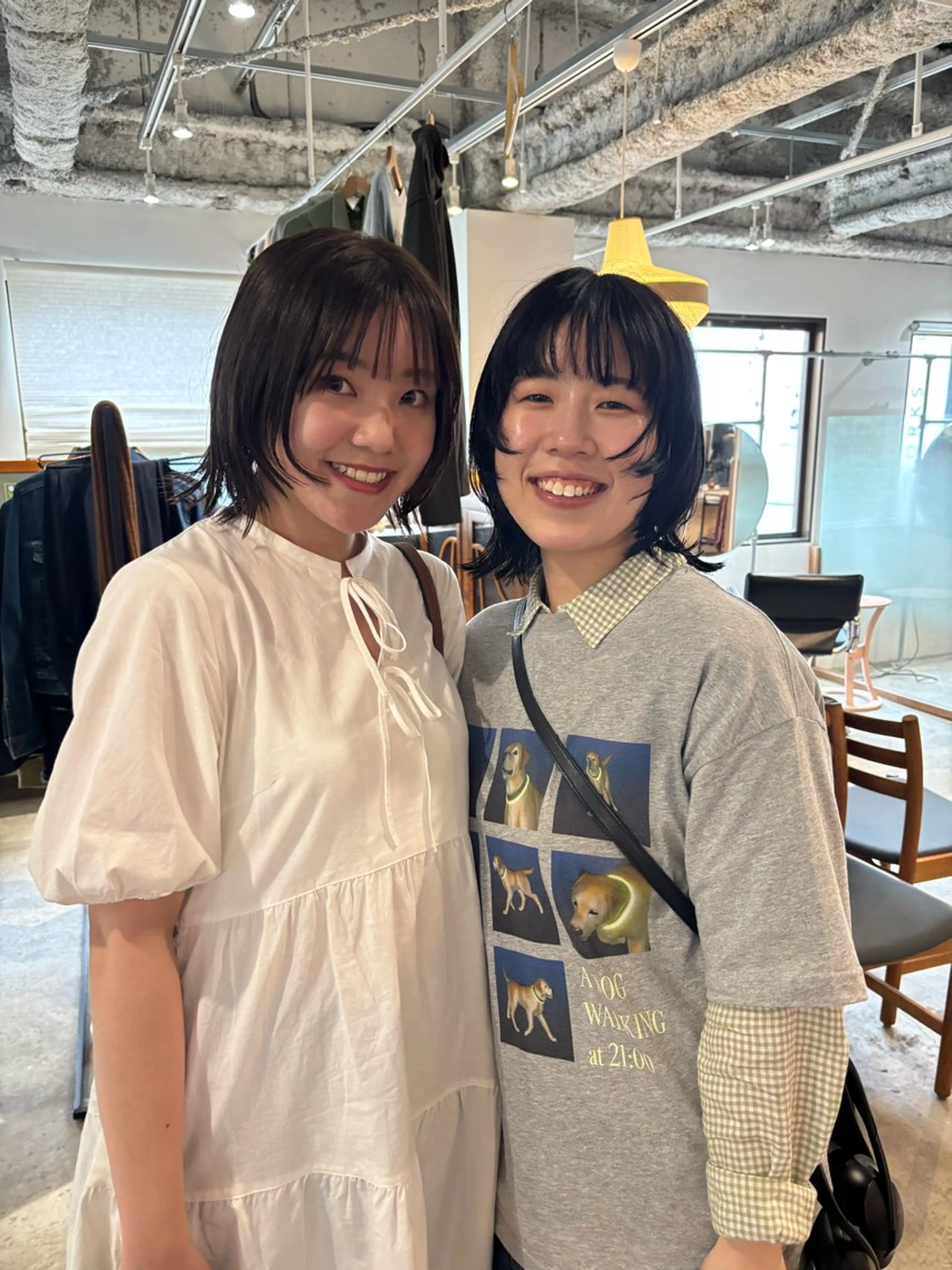 ショート カラー カット ヘアカラー トリートメント Hayashi Shioriのヘアスタイル