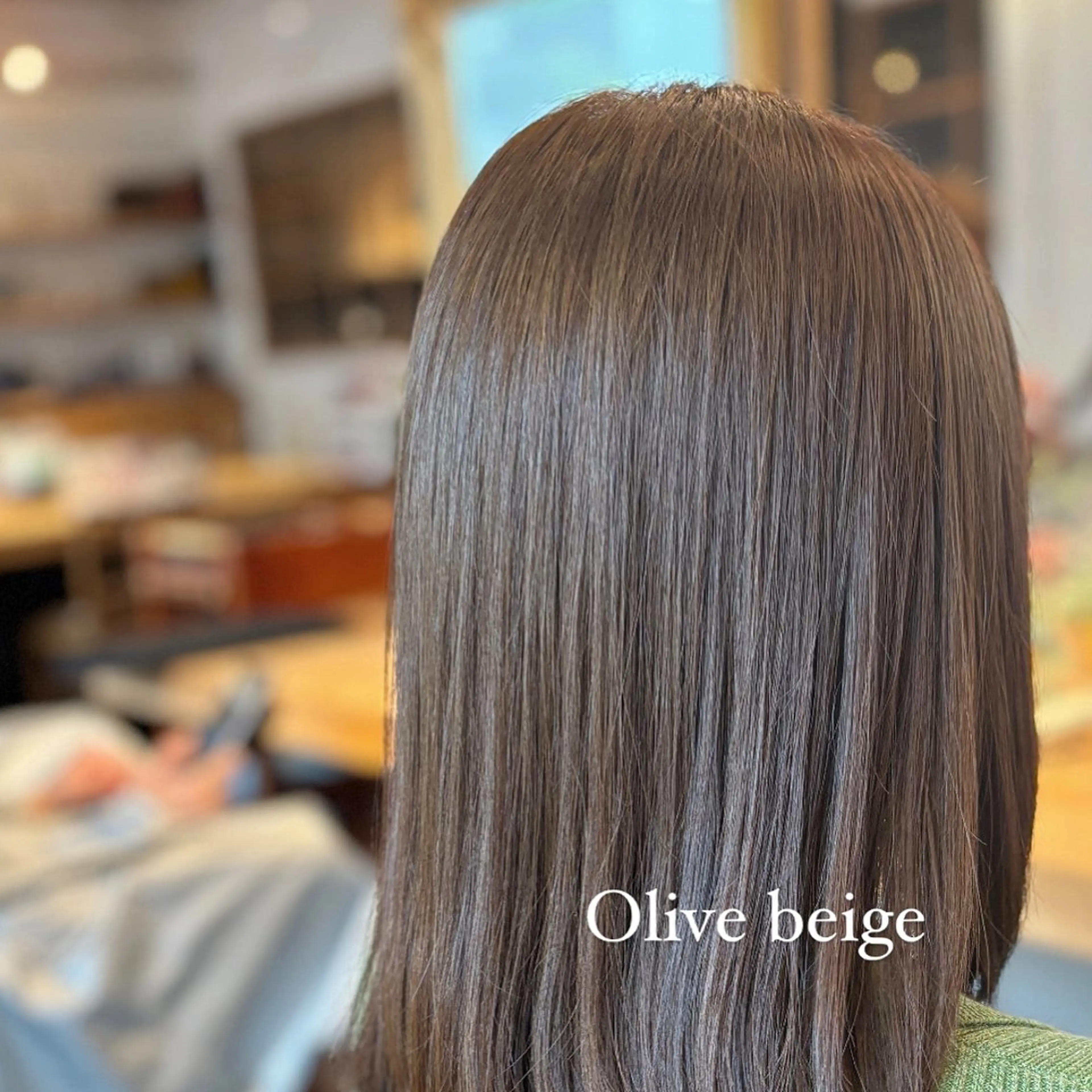 ミディアム カラー 髪質改善カラー ブラウン🤎YUMEのヘアスタイル