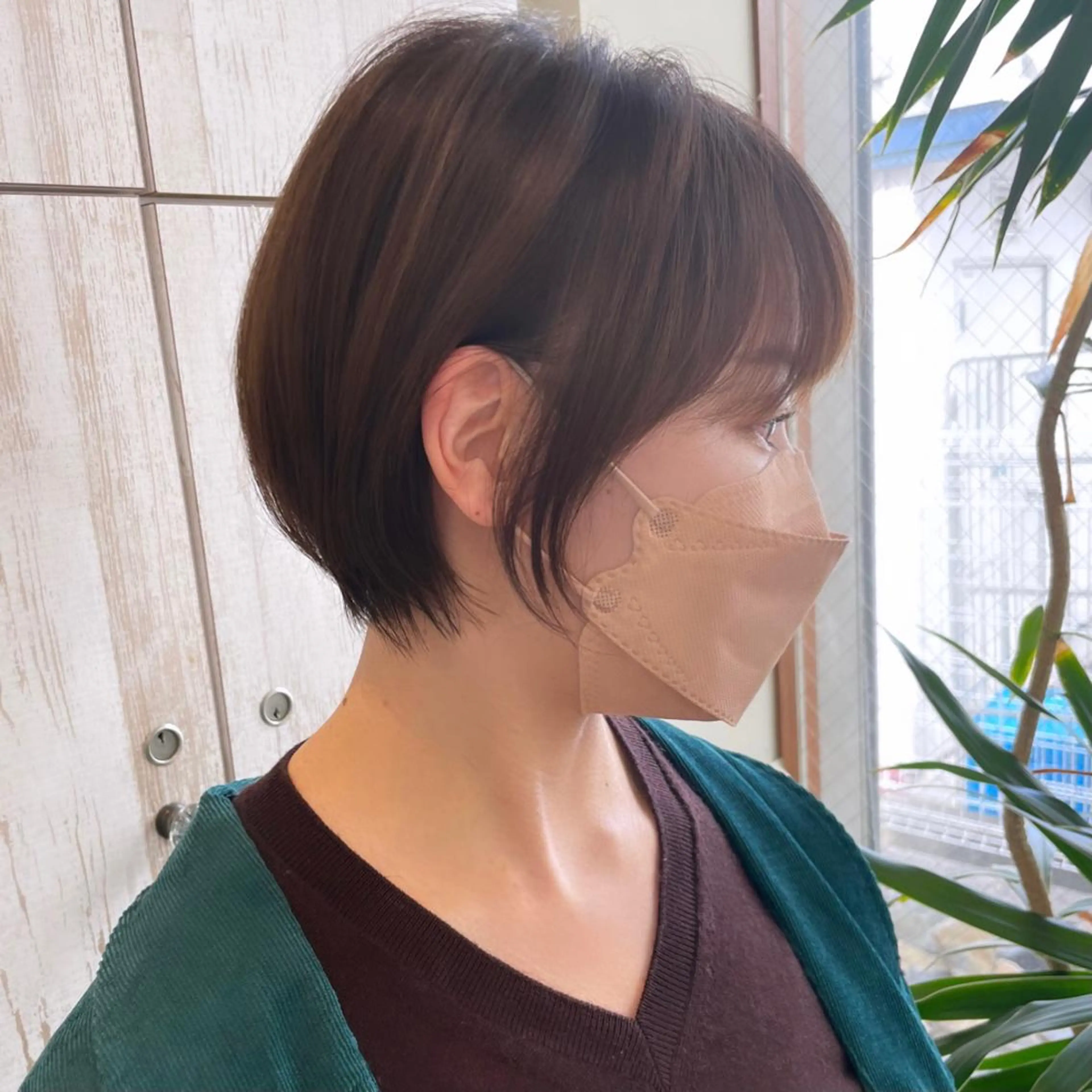 ショート カラー パーマ ブリーチ ケアブリーチ ダブルカラー ハイライトカラー ハイライト Gain KAKKY 名古屋/池下駅3分のヘアスタイル