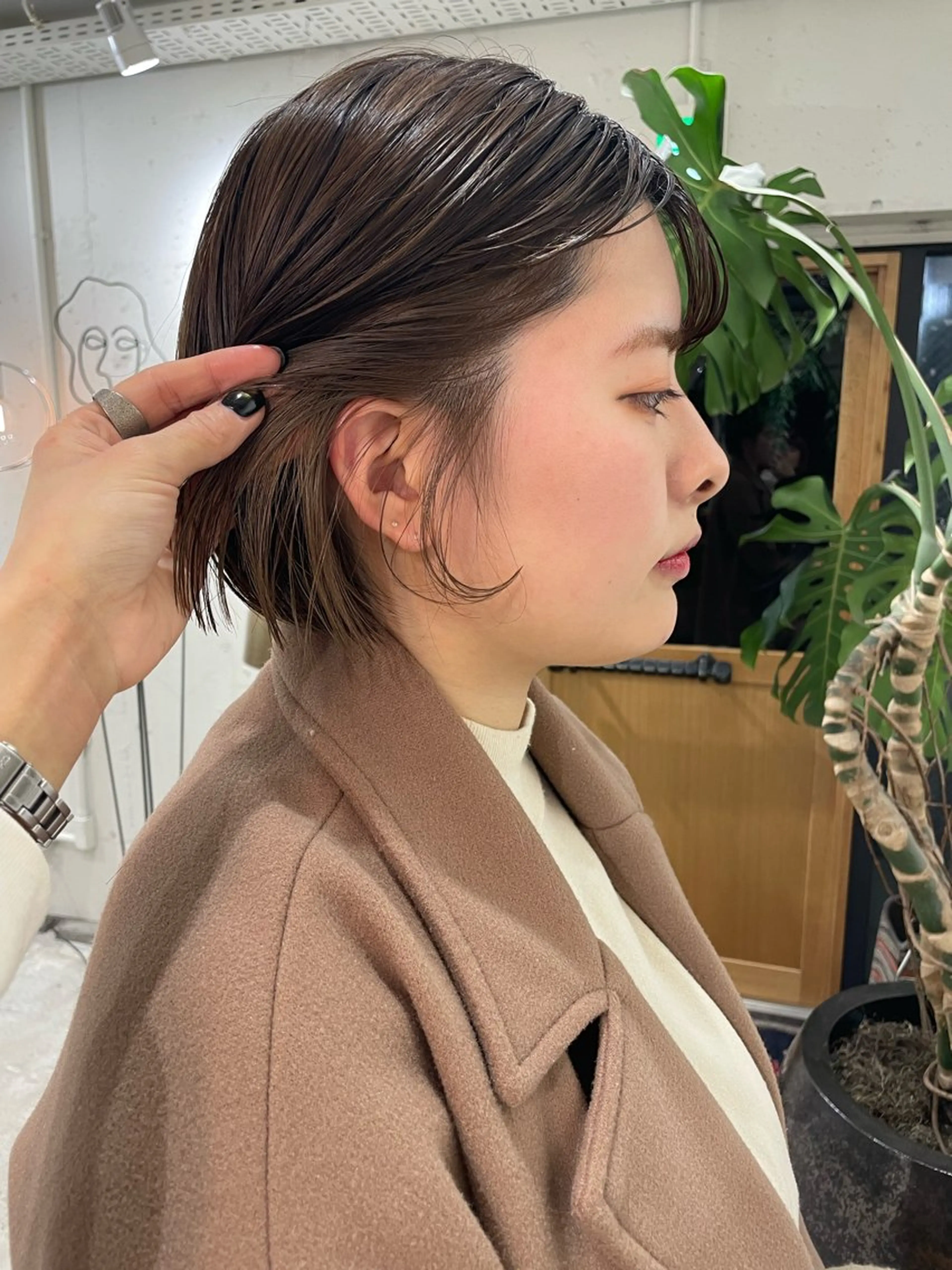 ショート カラー インナーカラー ボブ 🪐ナチュラルモード ヘア🪐honokaのヘアスタイル