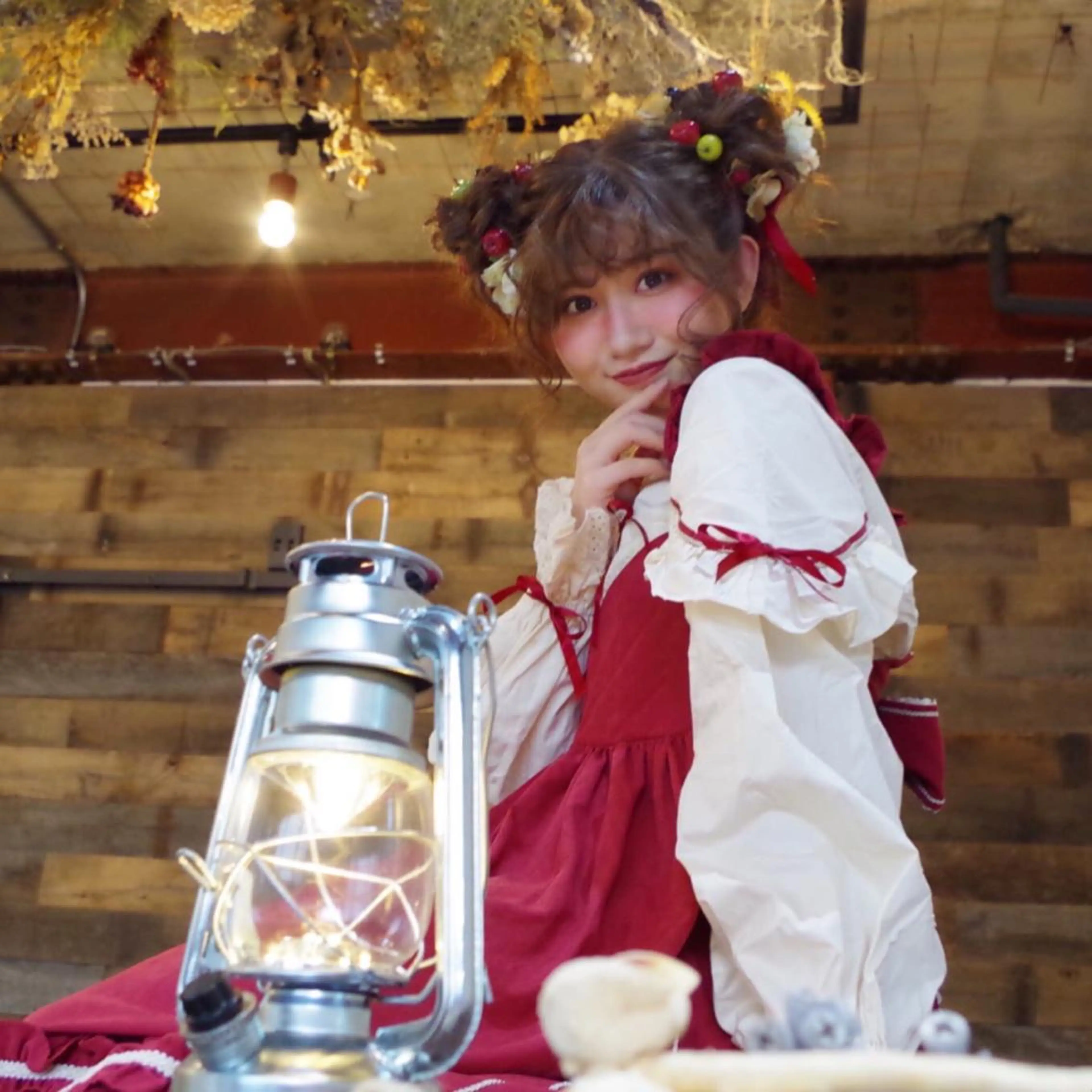 ロング ヘアアレンジ お団子ヘア 【GO TODAY SHAiRE SALON 心斎橋Edel店】所属・高橋 香澄のヘアスタイル