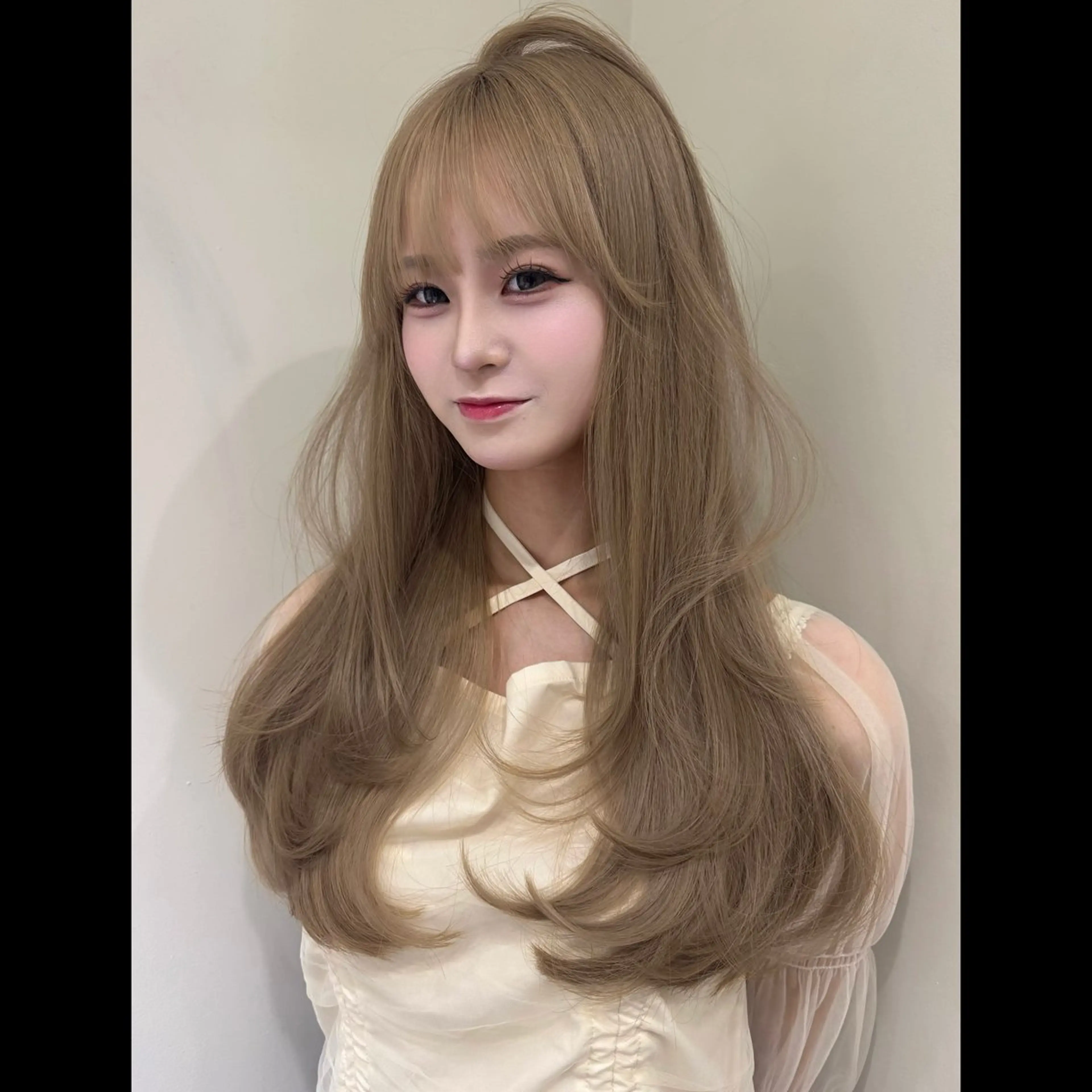 ロング 韓国レイヤー💋/ ワンホン/NANAのヘアスタイル