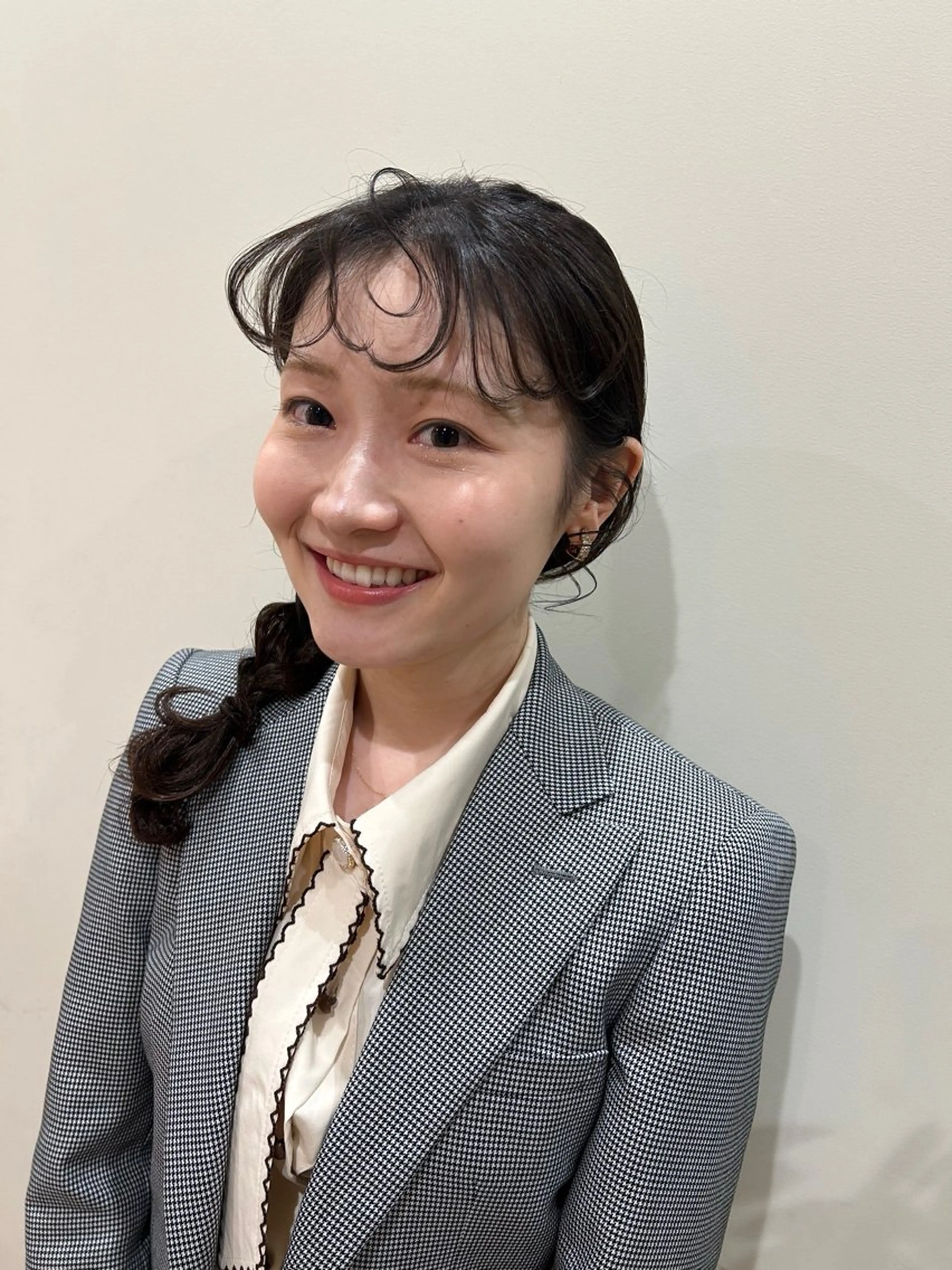 セミロング ヘアアレンジ ヘアセット times salon所属・ボウ🪞ヘアセット /マツパ/眉毛のマツエク・マツパデザイン