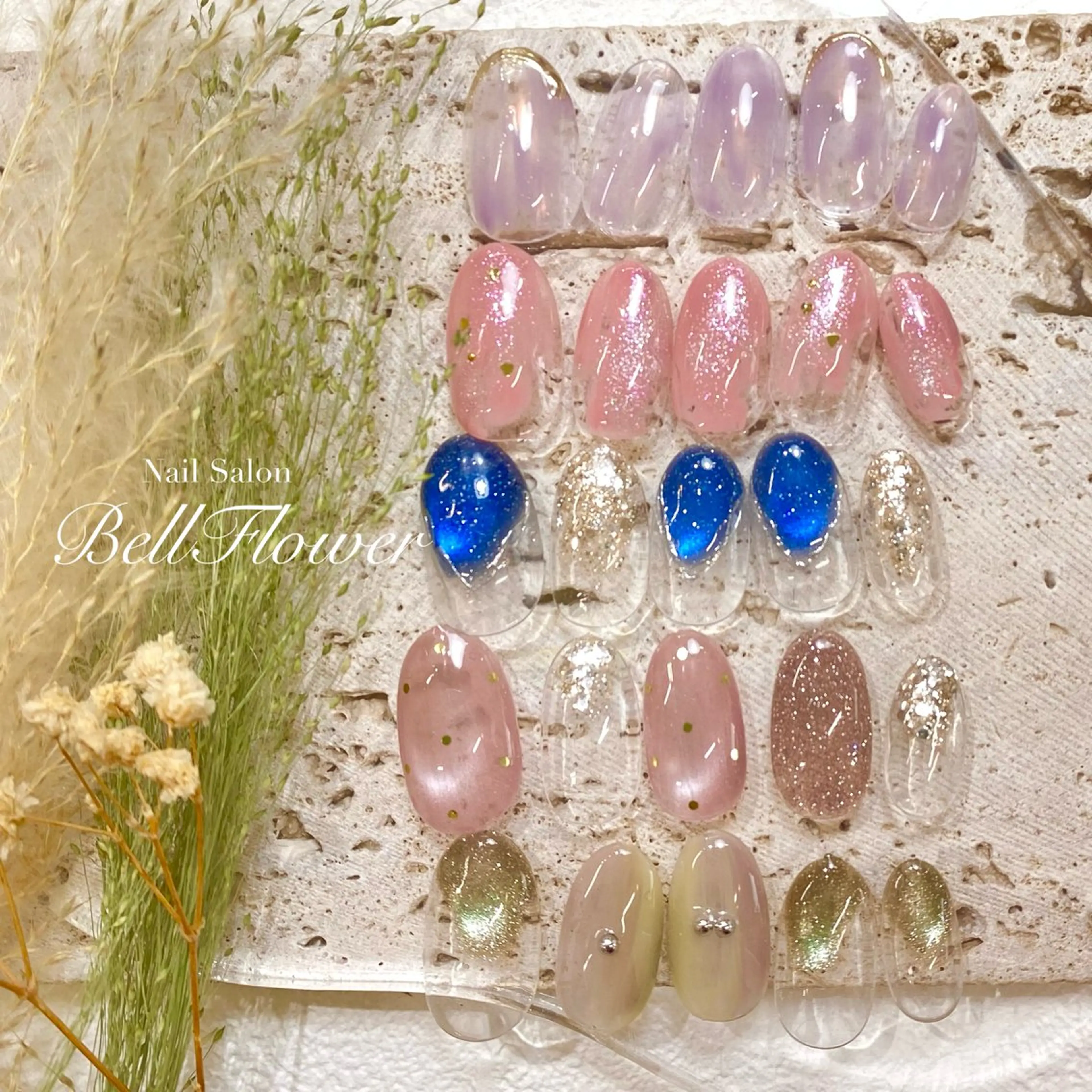 ネイル ハンドネイル BellFlower Akane.Momoのネイルデザイン